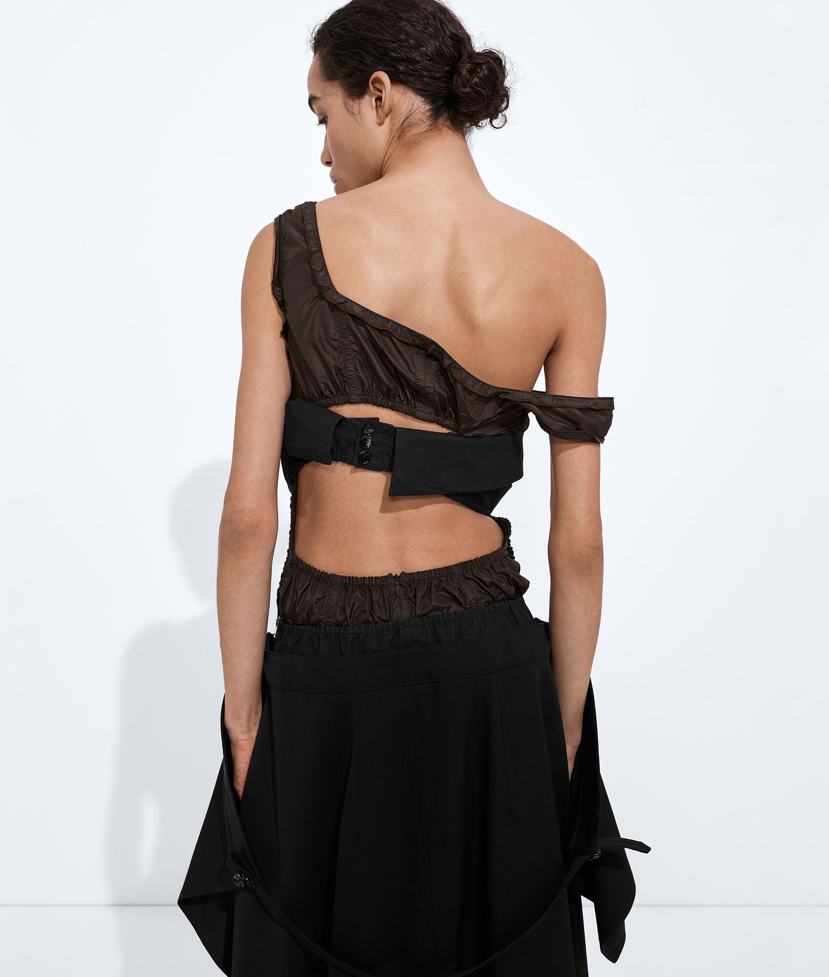 BOTTEGA VENETA 棉质欧根纱连衣裙