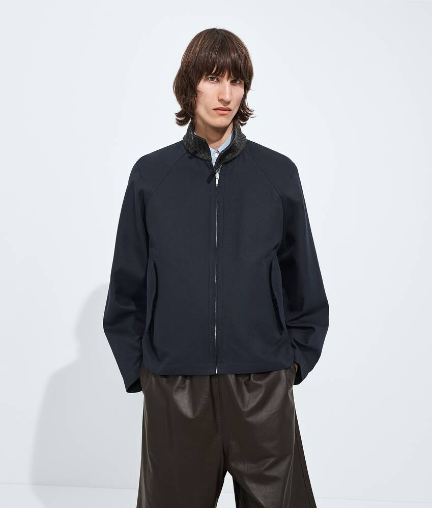 BOTTEGA VENETA 棉质华达呢哈灵顿夹克