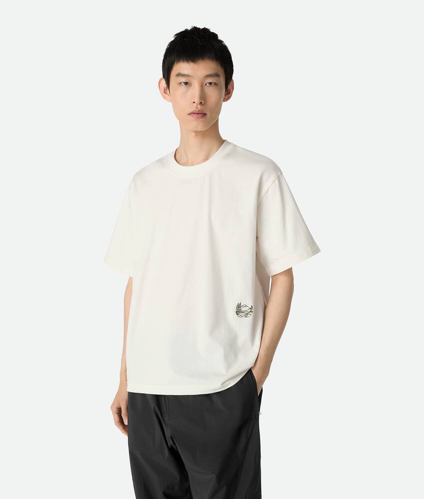 BOTTEGA VENETA 皮马棉针织T恤