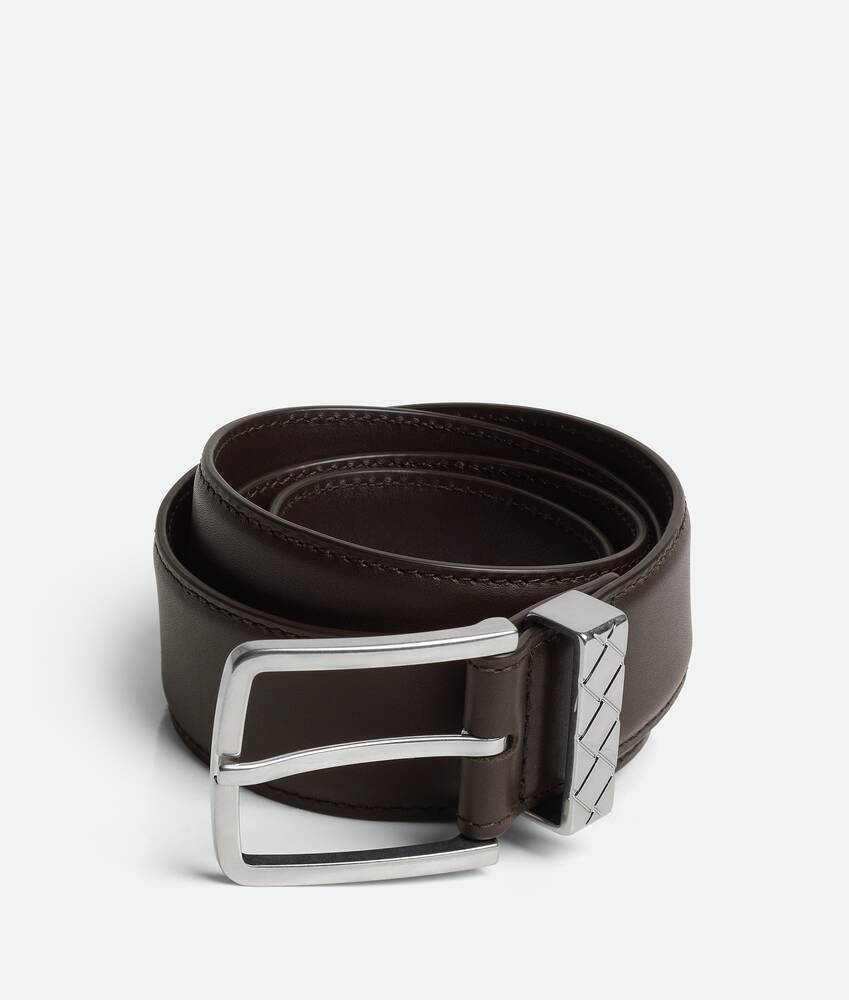 BOTTEGA VENETA Intreccio Loop编织圆环腰带