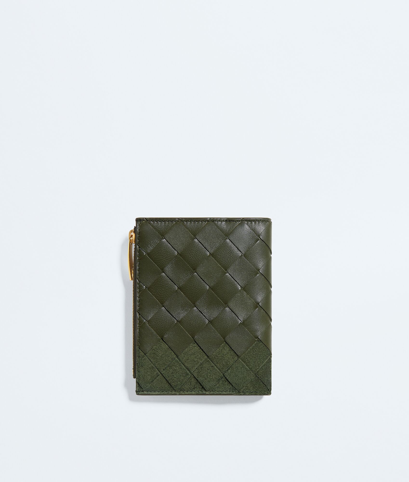 BOTTEGA VENETA 小号Intrecciato编织双折钱包