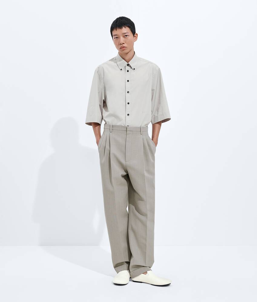 BOTTEGA VENETA 羊毛混色长裤
