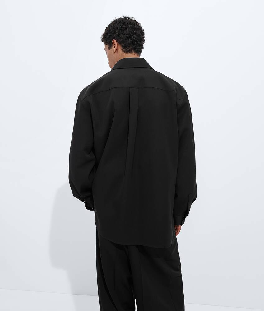 BOTTEGA VENETA 羊毛呢绒外套式衬衫