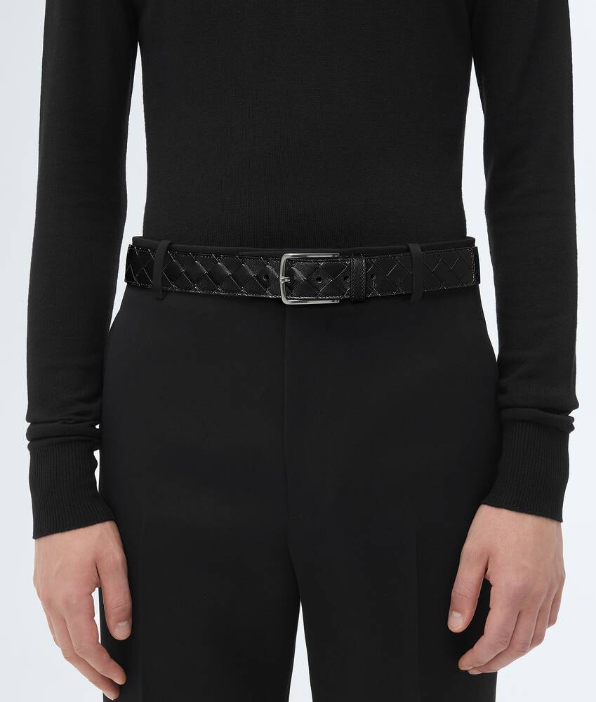 BOTTEGA VENETA Intrecciato编织腰带