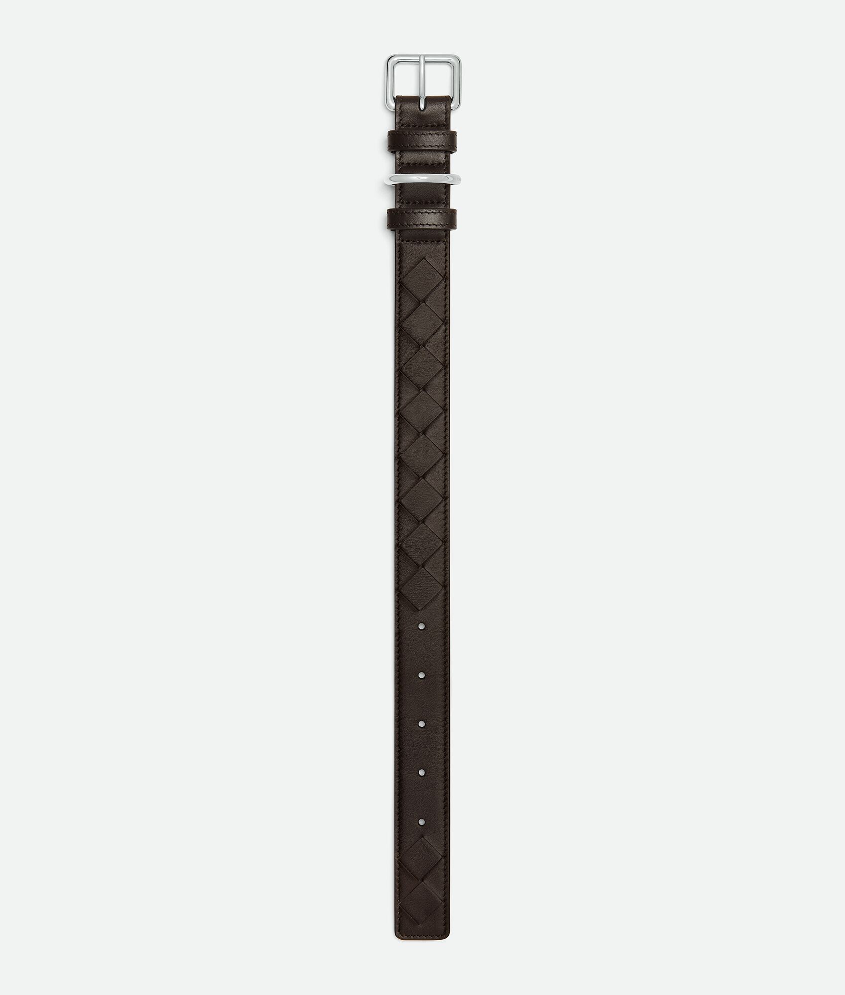 BOTTEGA VENETA 中号Intrecciato编织宠物狗项圈