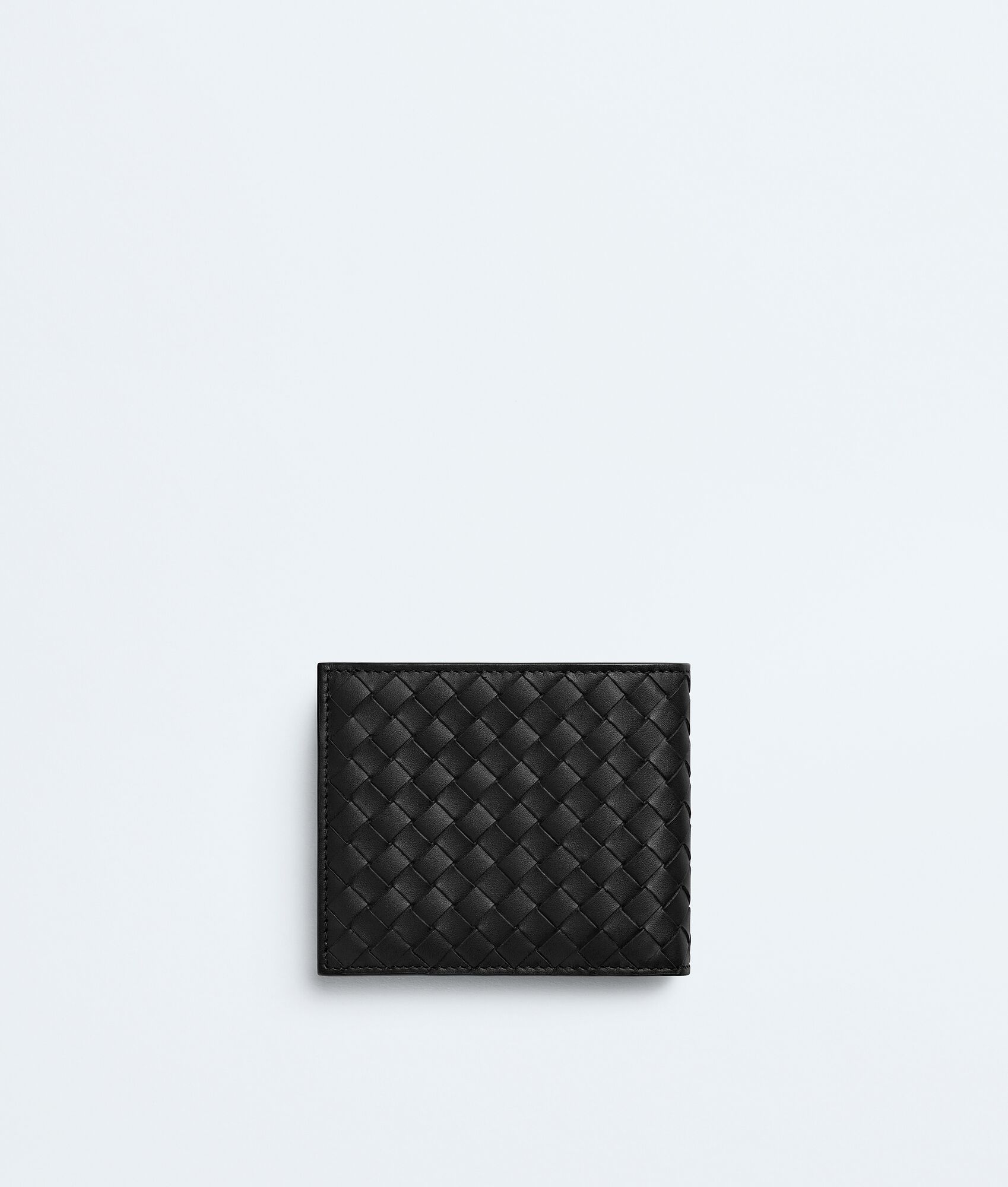 BOTTEGA VENETA Intrecciato编织Piccolo双折钱包配零钱包
