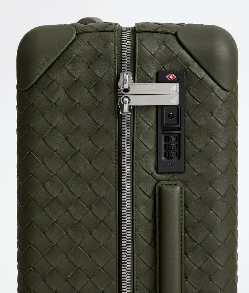 BOTTEGA VENETA Odyssey Intrecciato编织登机手提箱