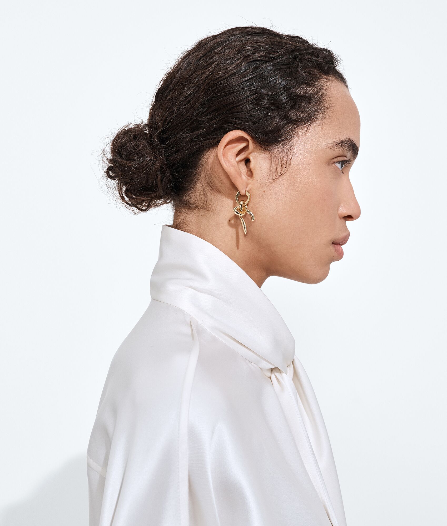 BOTTEGA VENETA Knot耳环