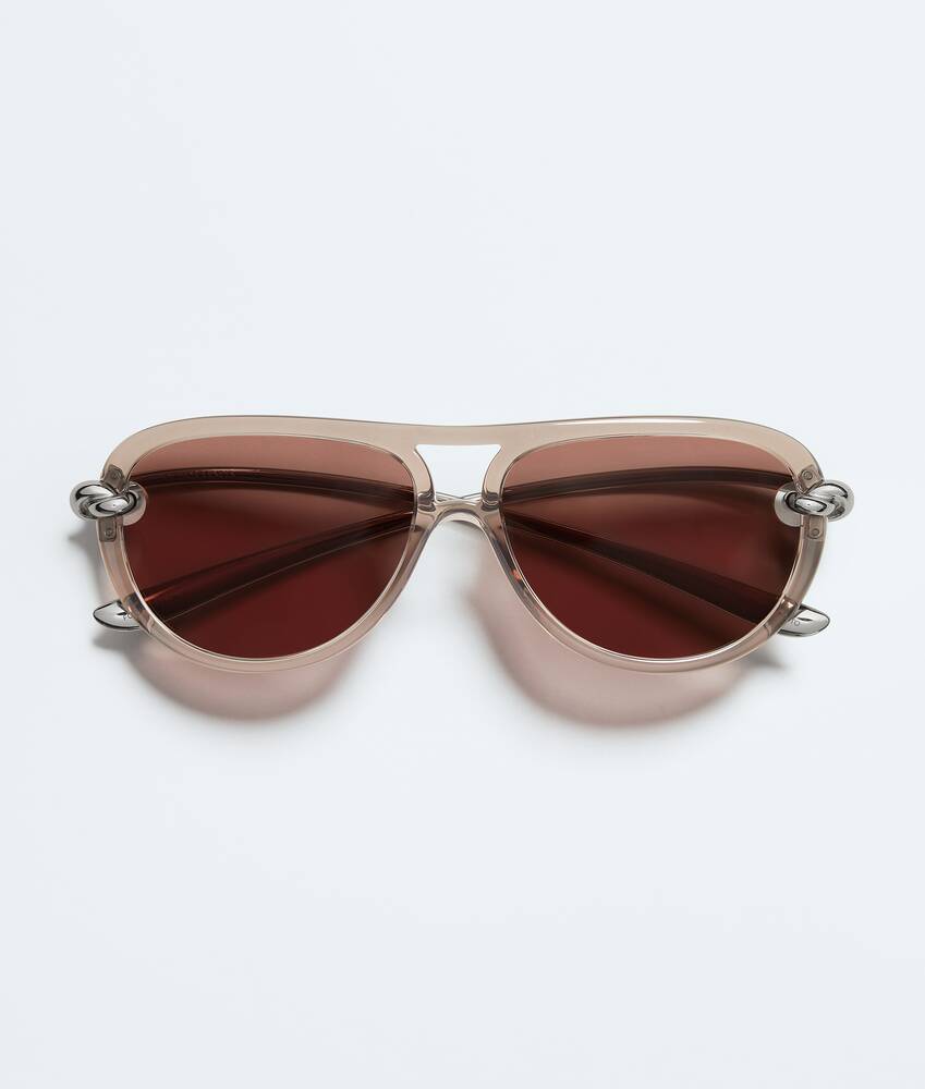 BOTTEGA VENETA Knot飞行员太阳眼镜
