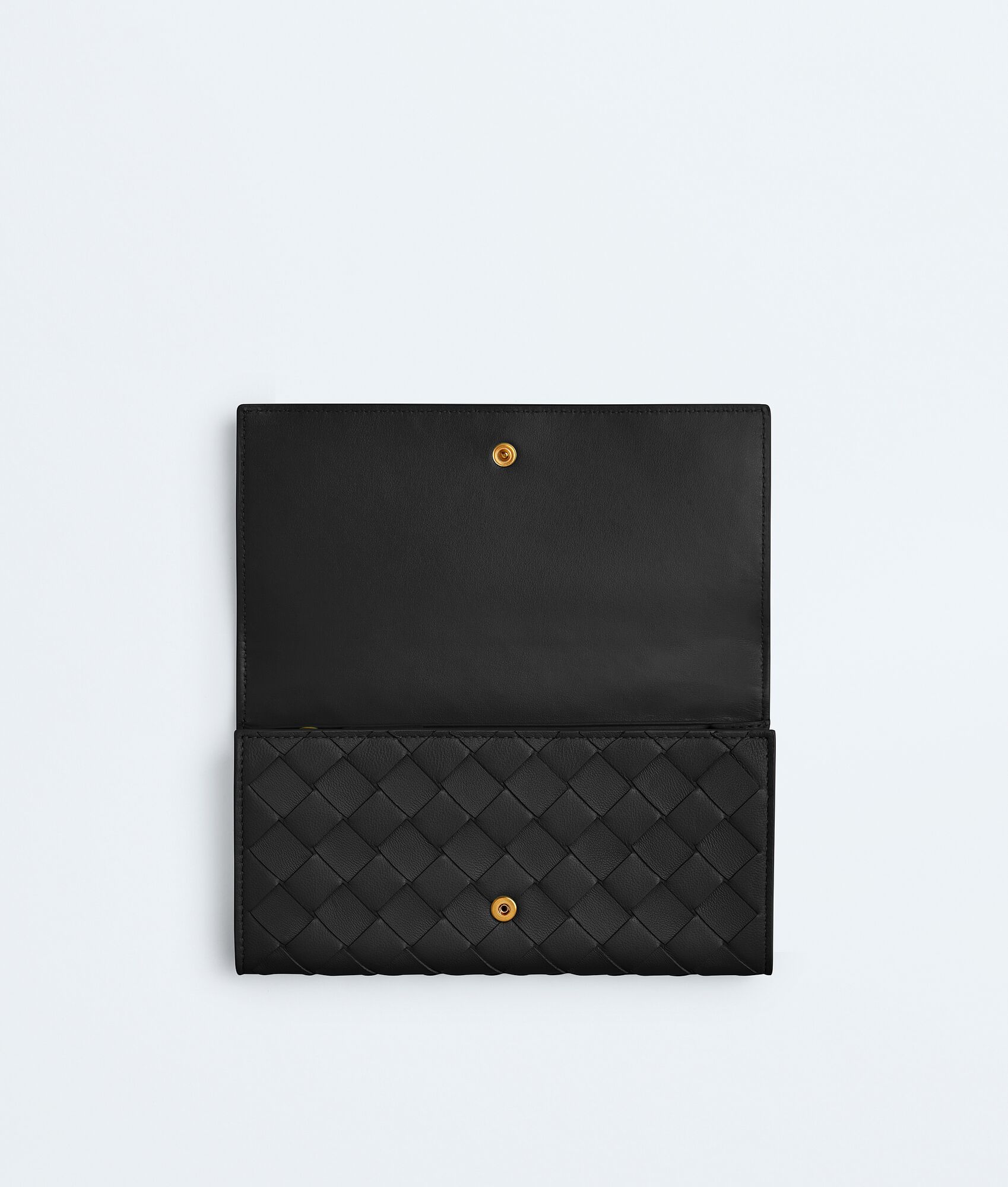 BOTTEGA VENETA 大号Intrecciato编织翻盖钱包