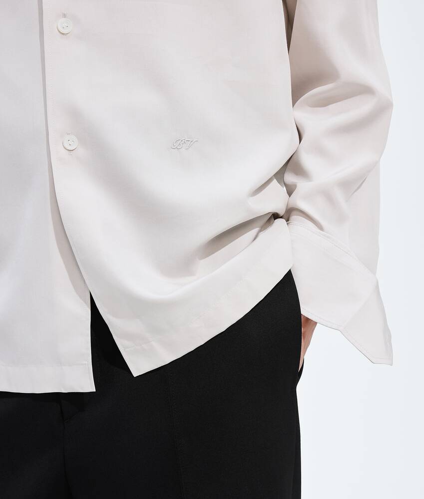 BOTTEGA VENETA 哑光桑蚕丝衬衫