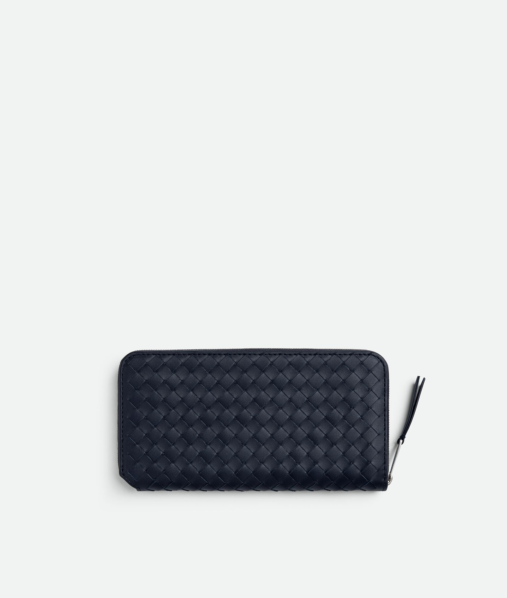 BOTTEGA VENETA Intrecciato Piccolo编织环绕式拉链钱包