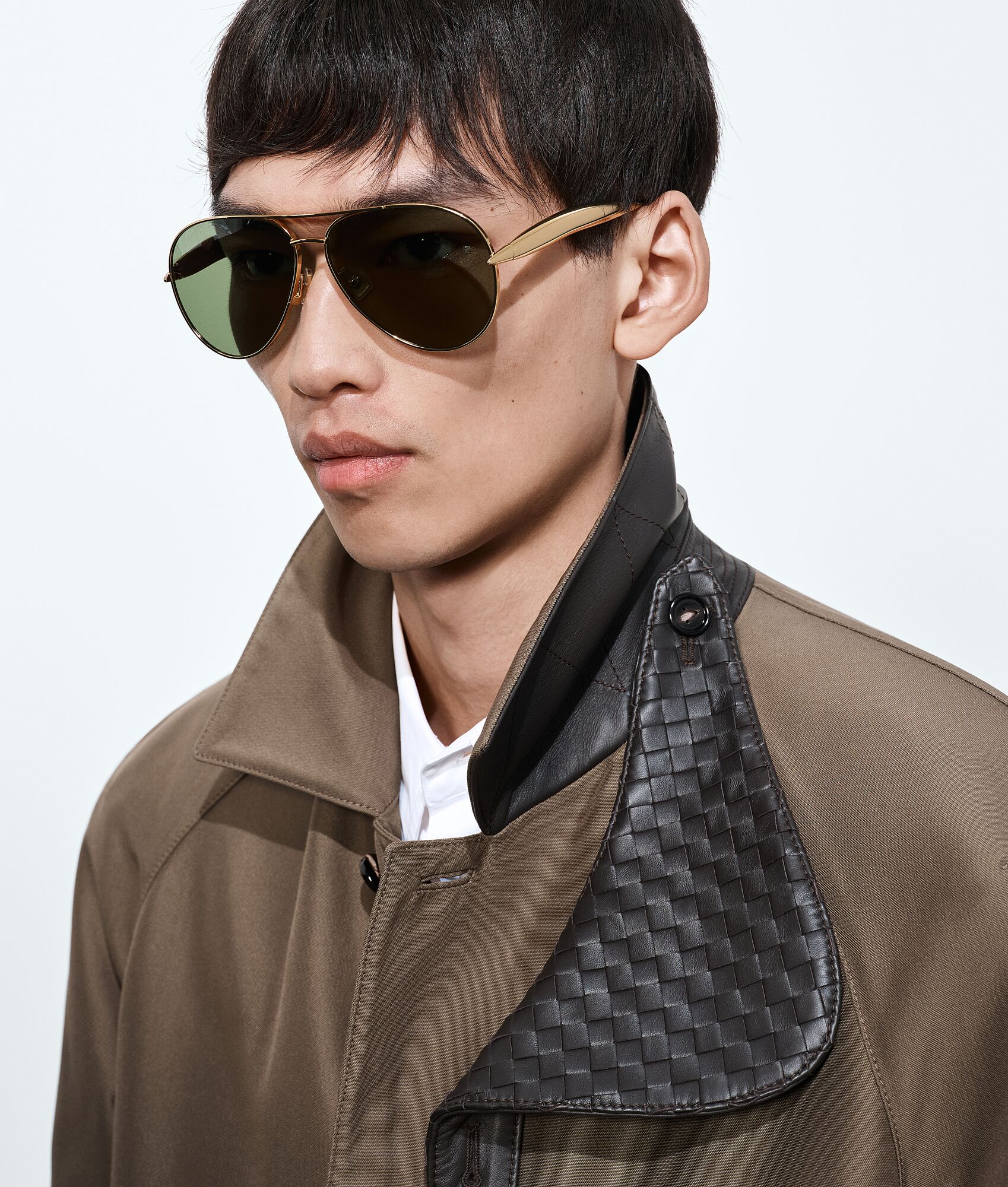 BOTTEGA VENETA Sardine Aviator太阳镜