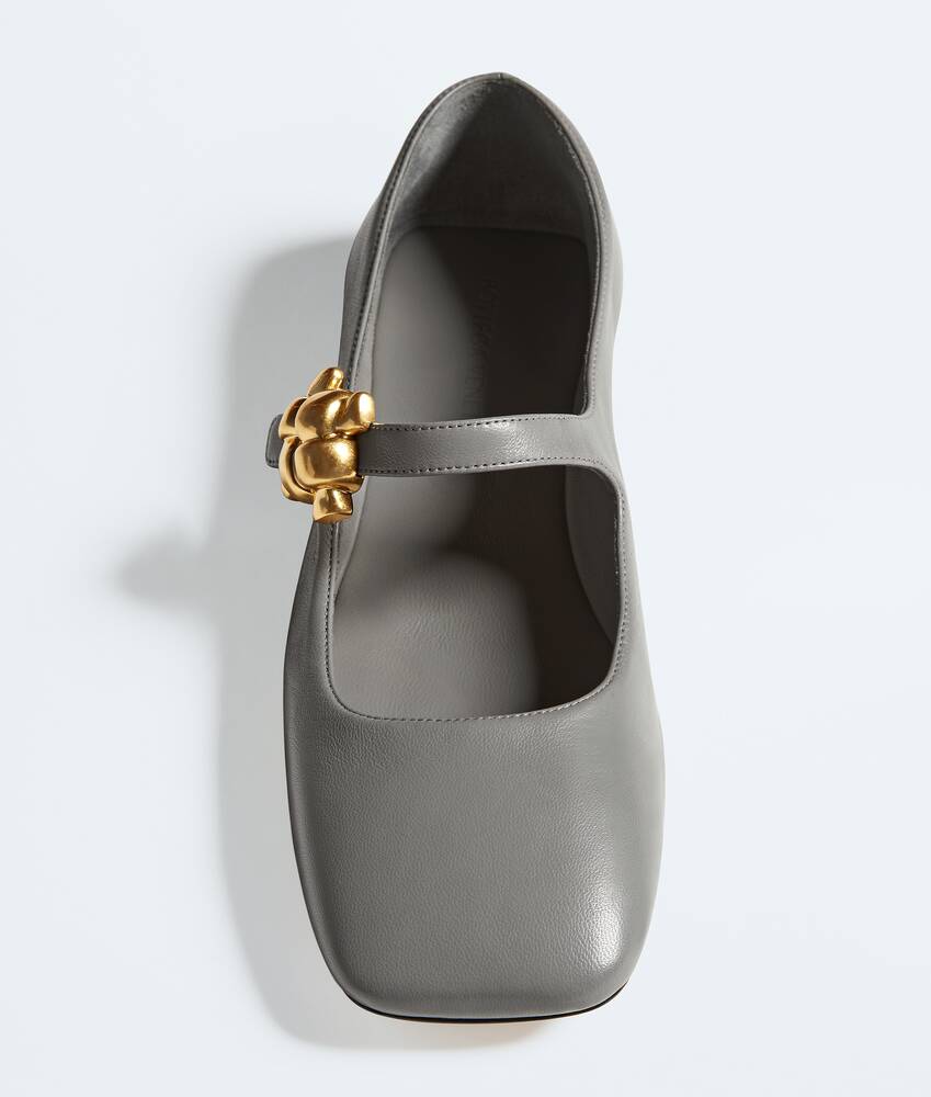 BOTTEGA VENETA 女士Charlotte玛丽珍平底芭蕾舞鞋