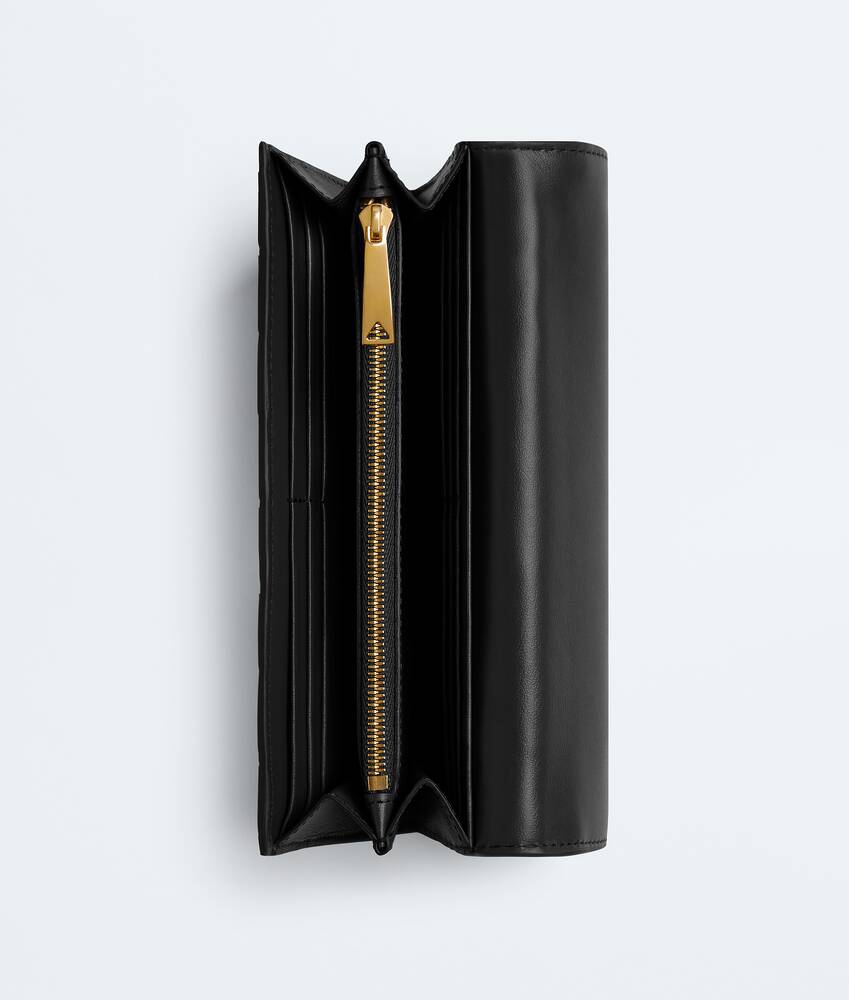 BOTTEGA VENETA 大号Intrecciato编织翻盖钱包