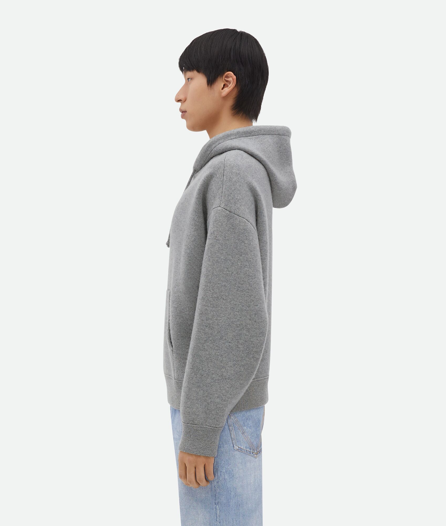 BOTTEGA VENETA 山羊绒混纺连帽衫