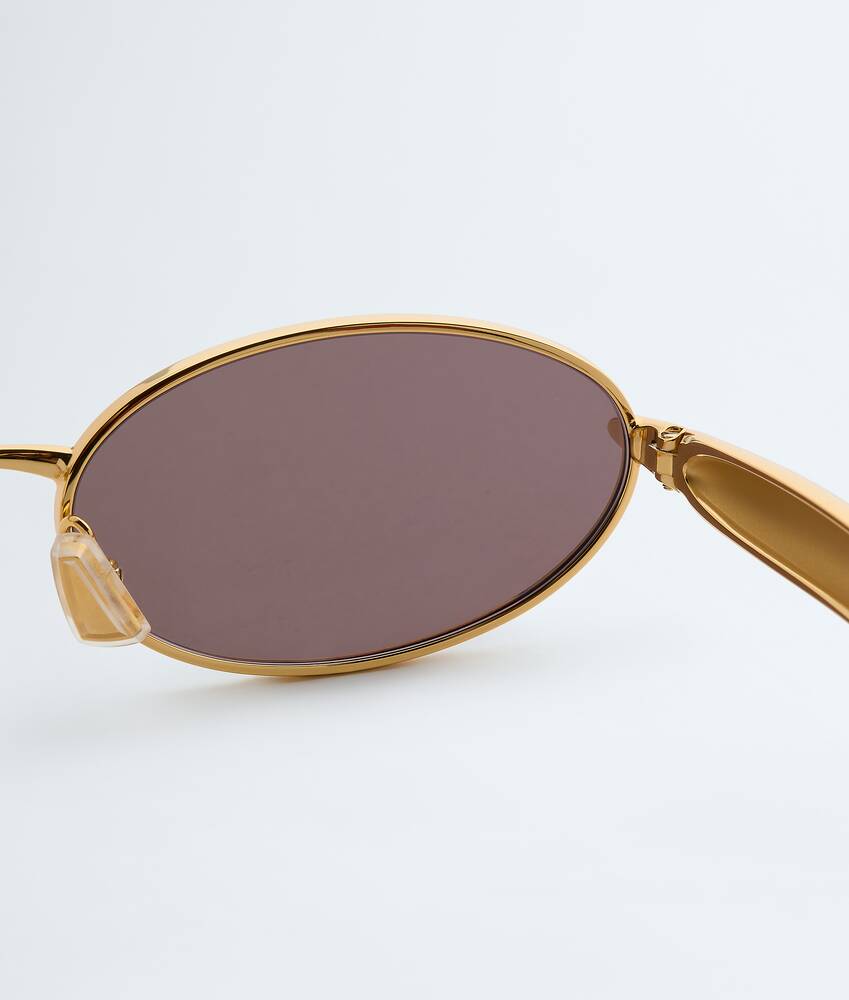 BOTTEGA VENETA Sardine椭圆形太阳镜