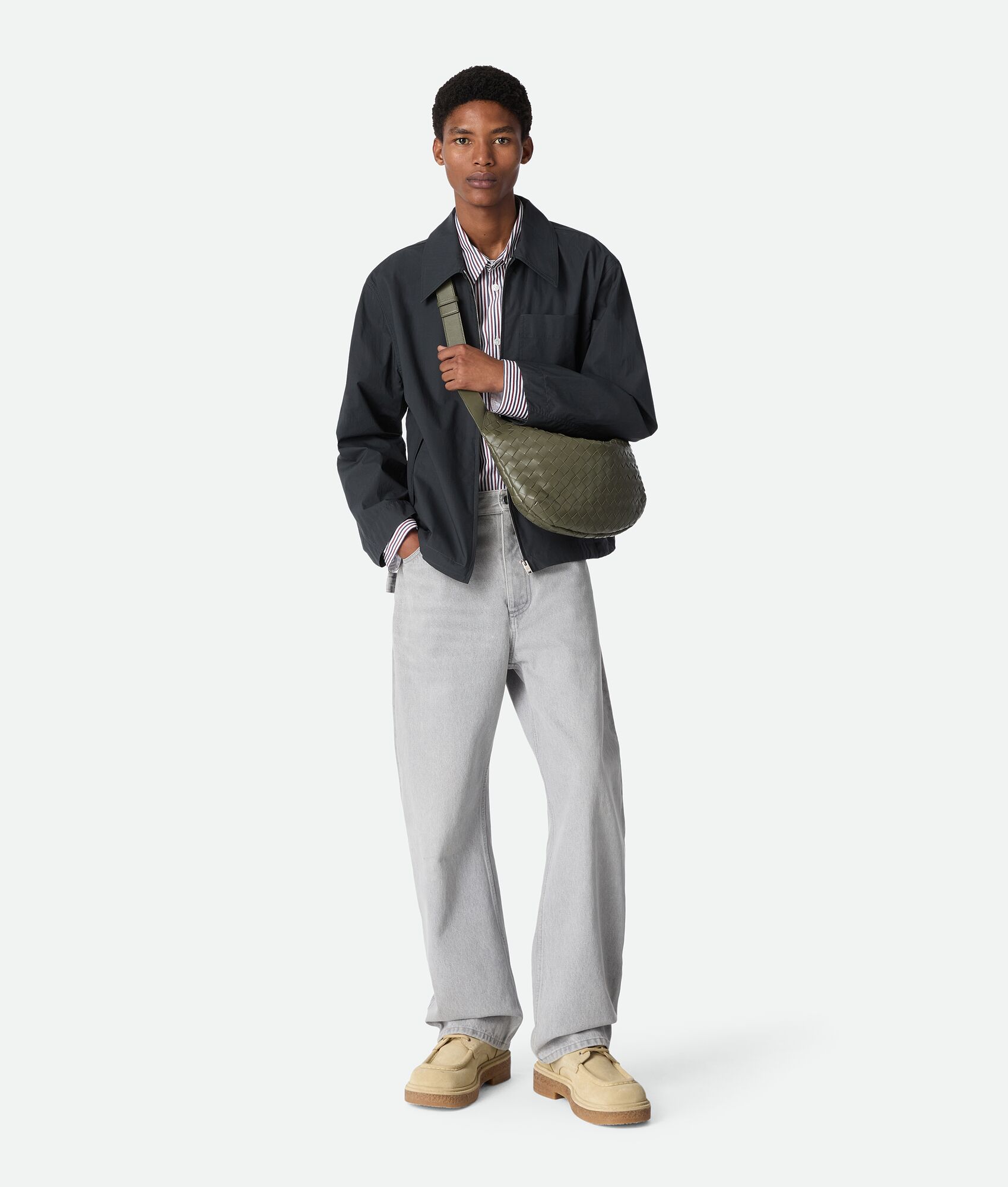 BOTTEGA VENETA Intrecciato编织Day单肩包