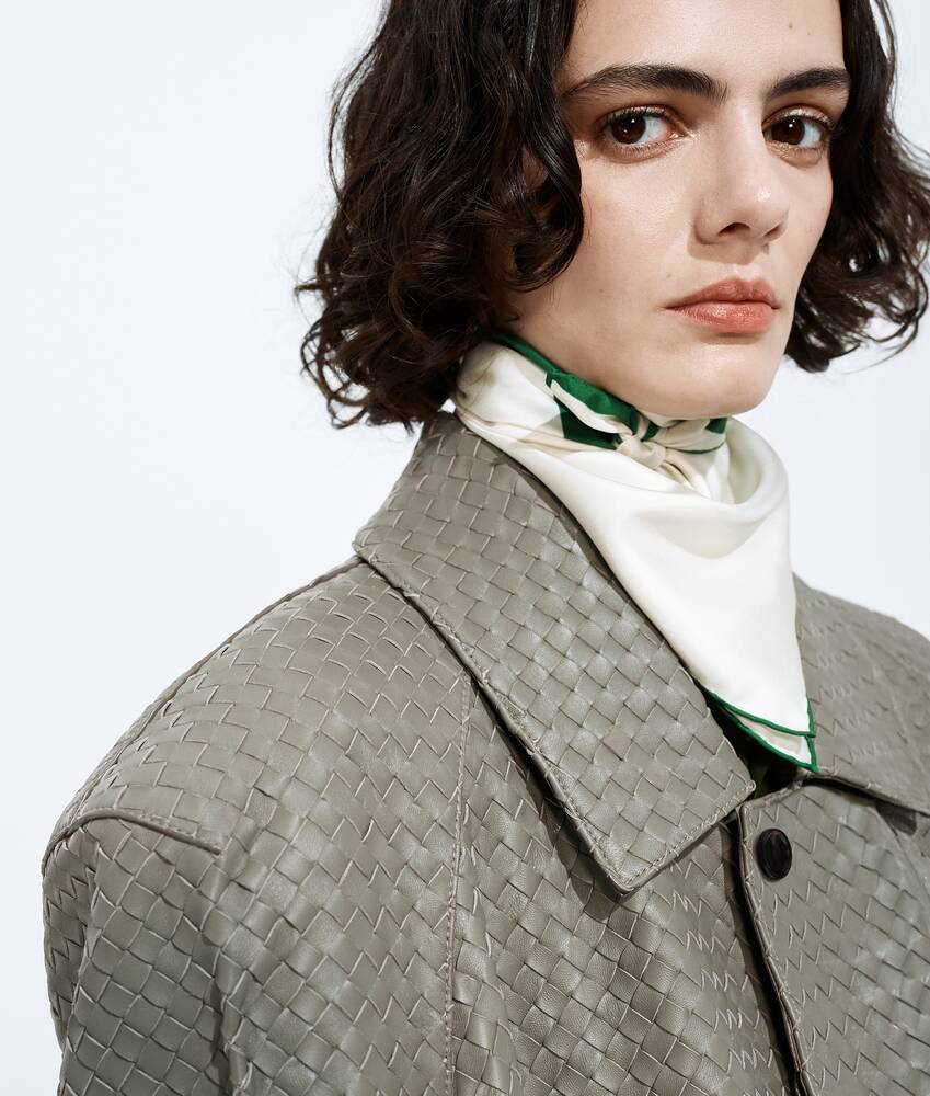BOTTEGA VENETA 桑蚕丝斜纹方巾