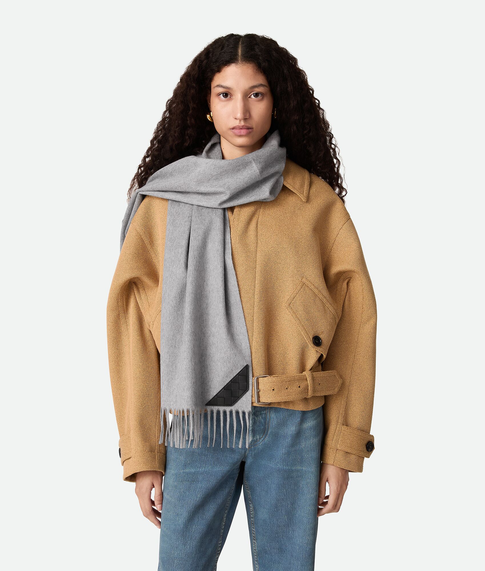 BOTTEGA VENETA 山羊绒围巾