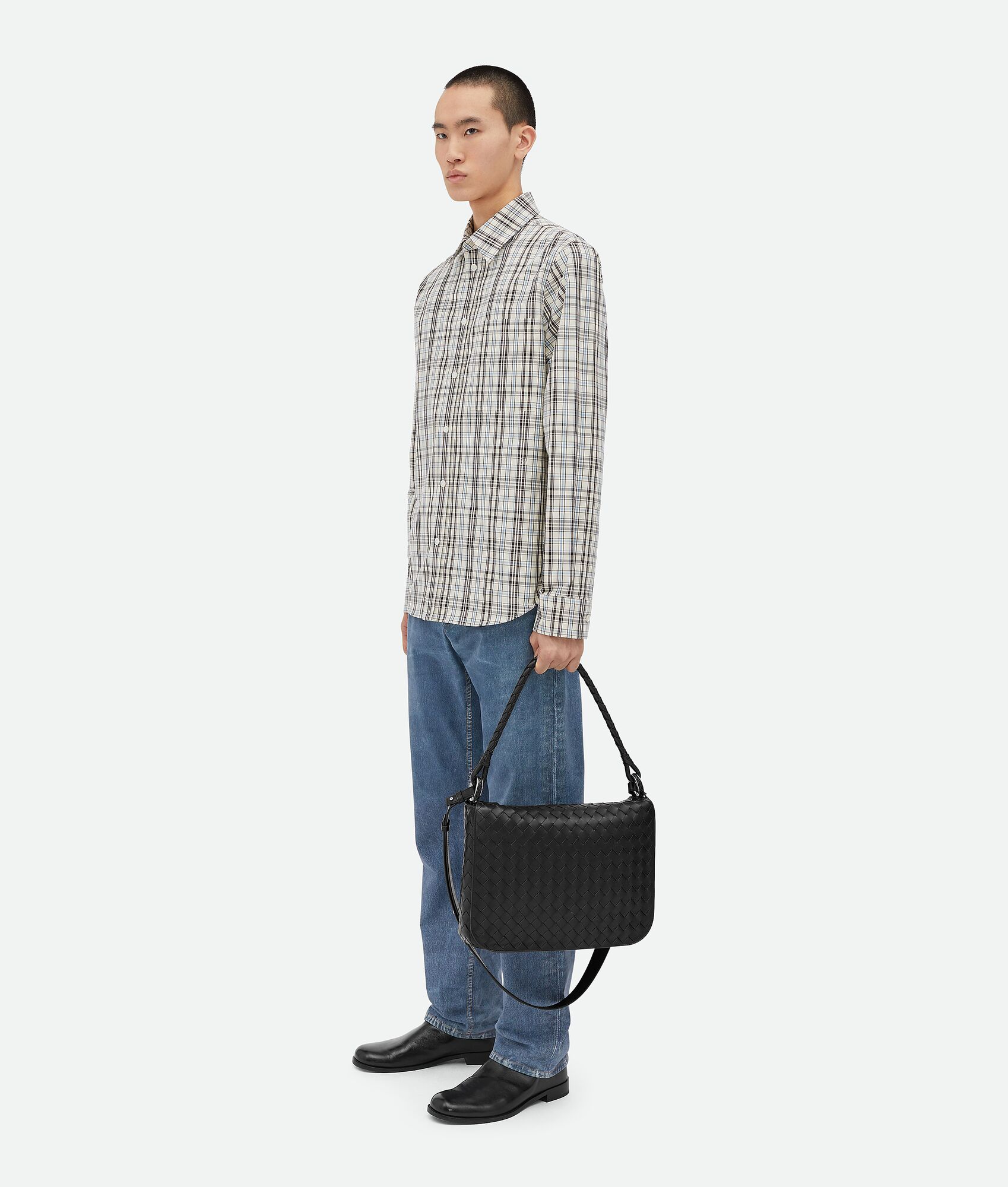 BOTTEGA VENETA Swing Messenger斜挎包