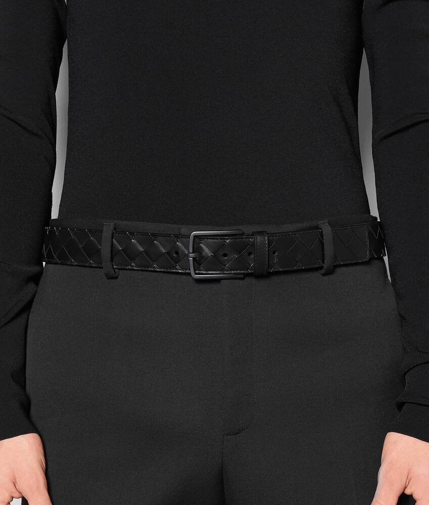 BOTTEGA VENETA Intrecciato编织腰带