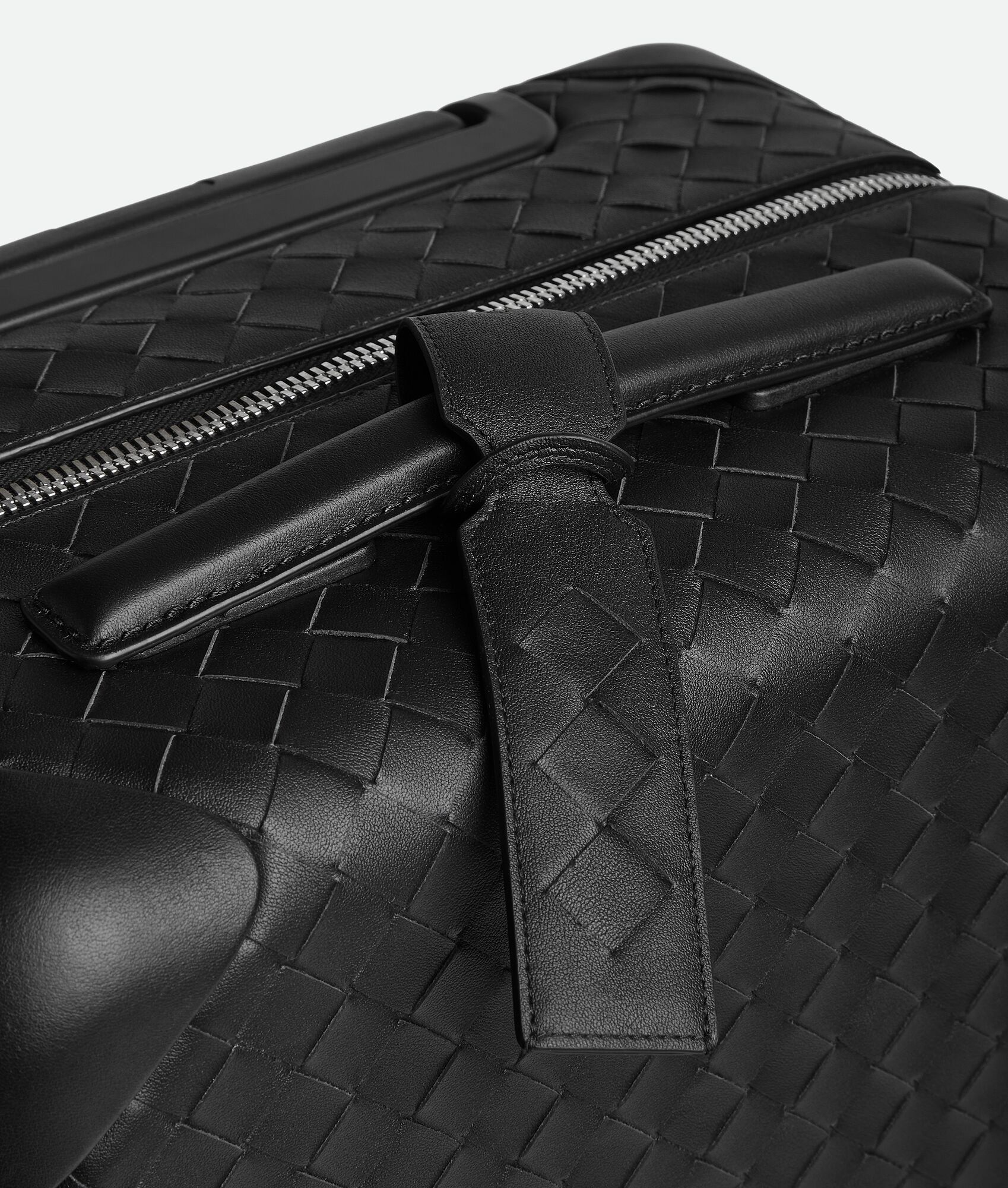 BOTTEGA VENETA Odyssey Intrecciato编织登机手提箱