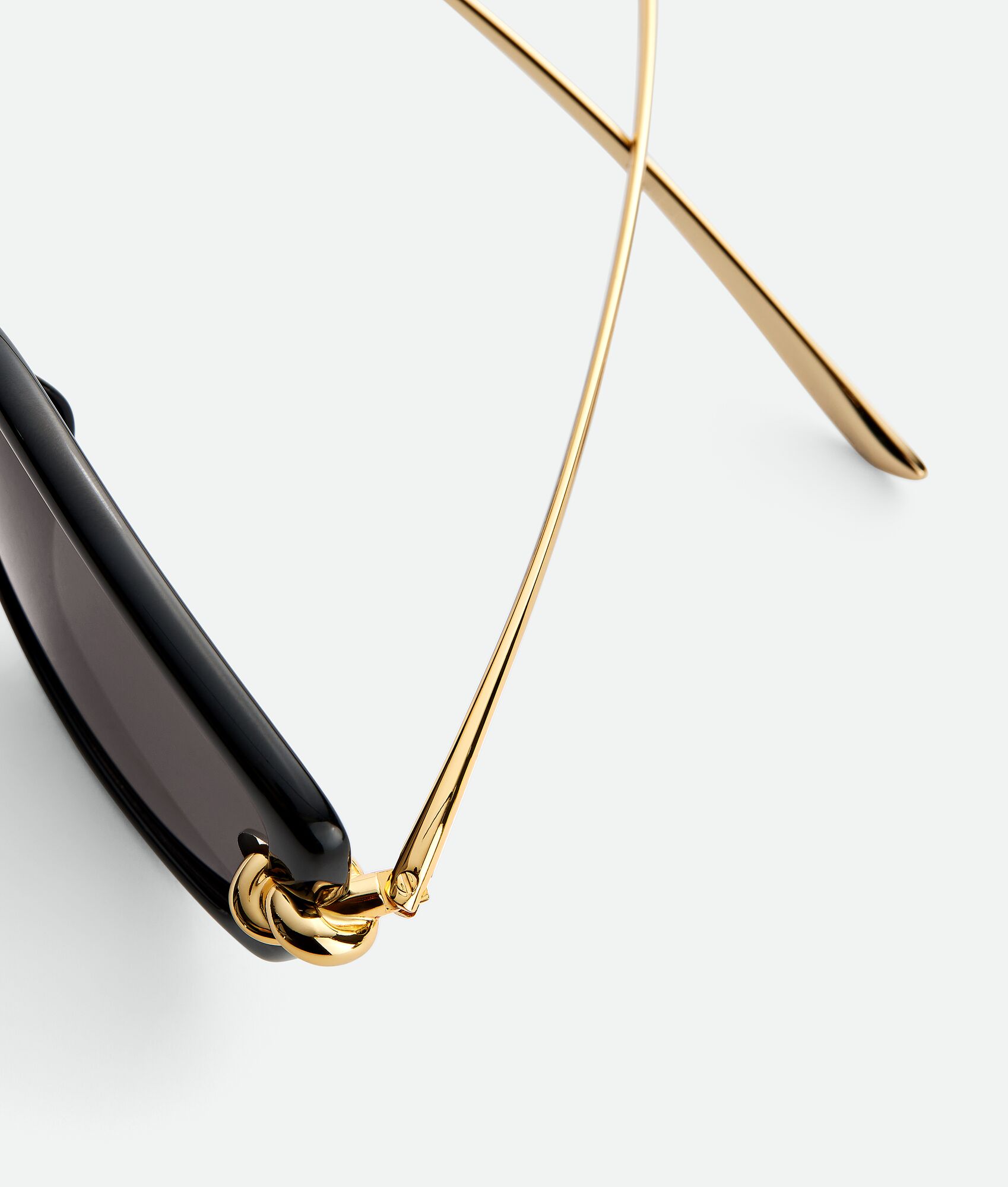 BOTTEGA VENETA Knot长方形太阳眼镜