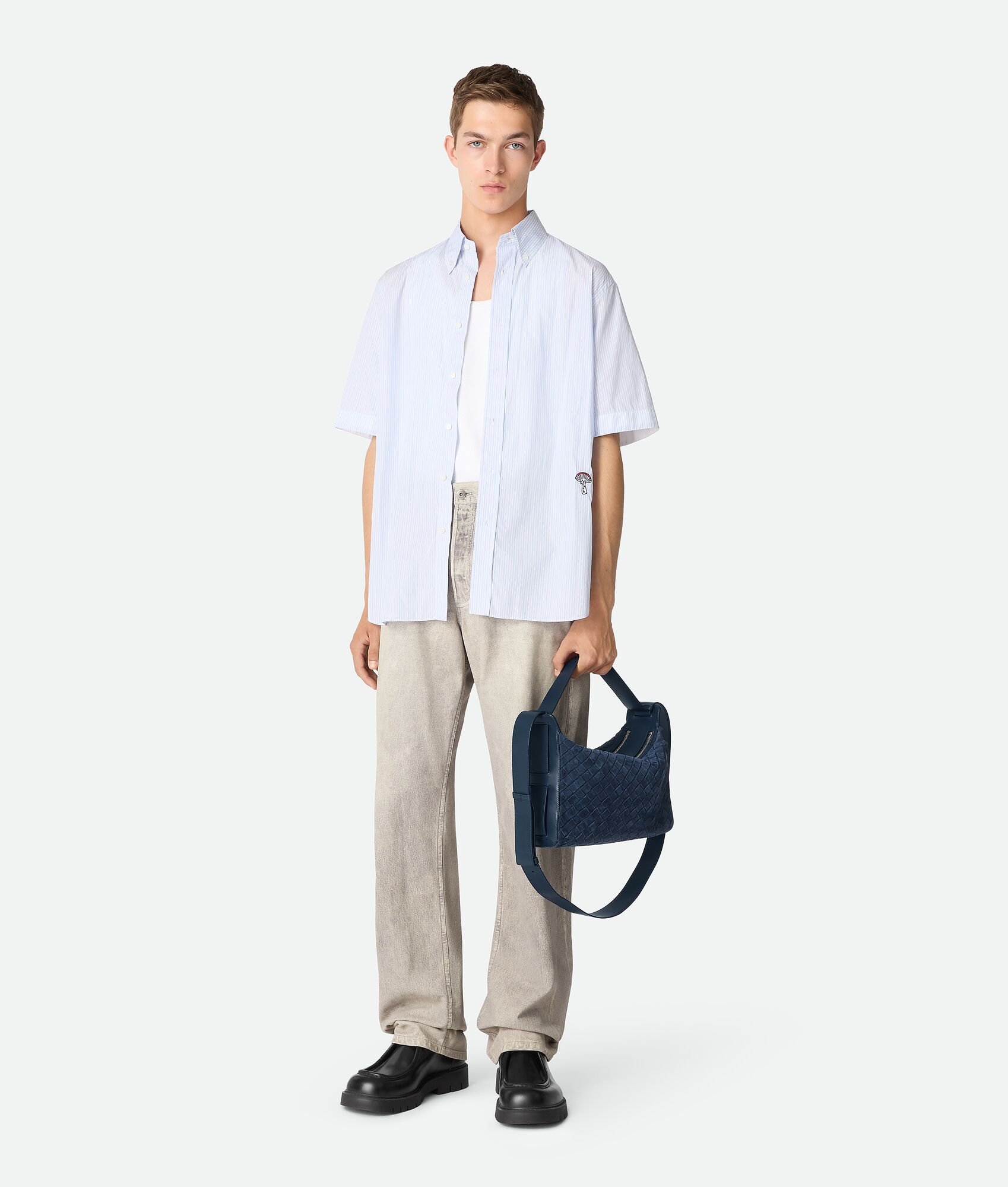 BOTTEGA VENETA Intrecciato编织Tribeca手提包