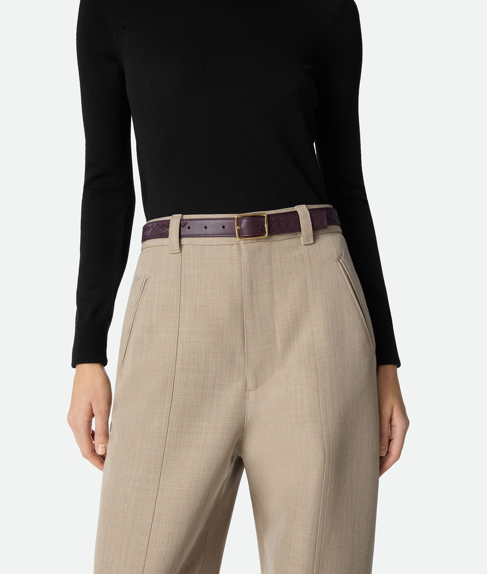 BOTTEGA VENETA 双面腰带