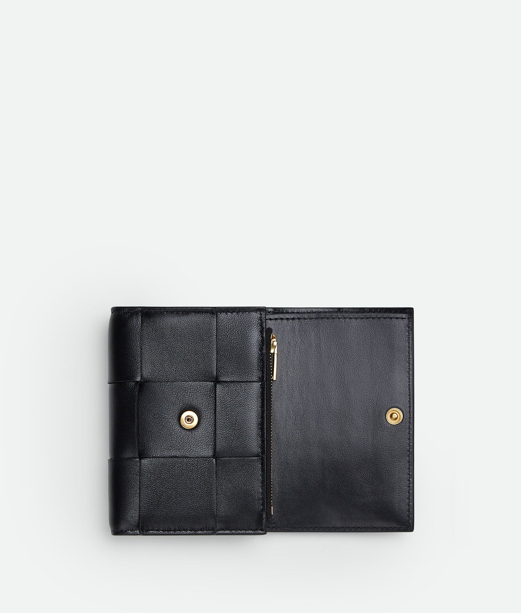 BOTTEGA VENETA Cassette三折拉链钱包