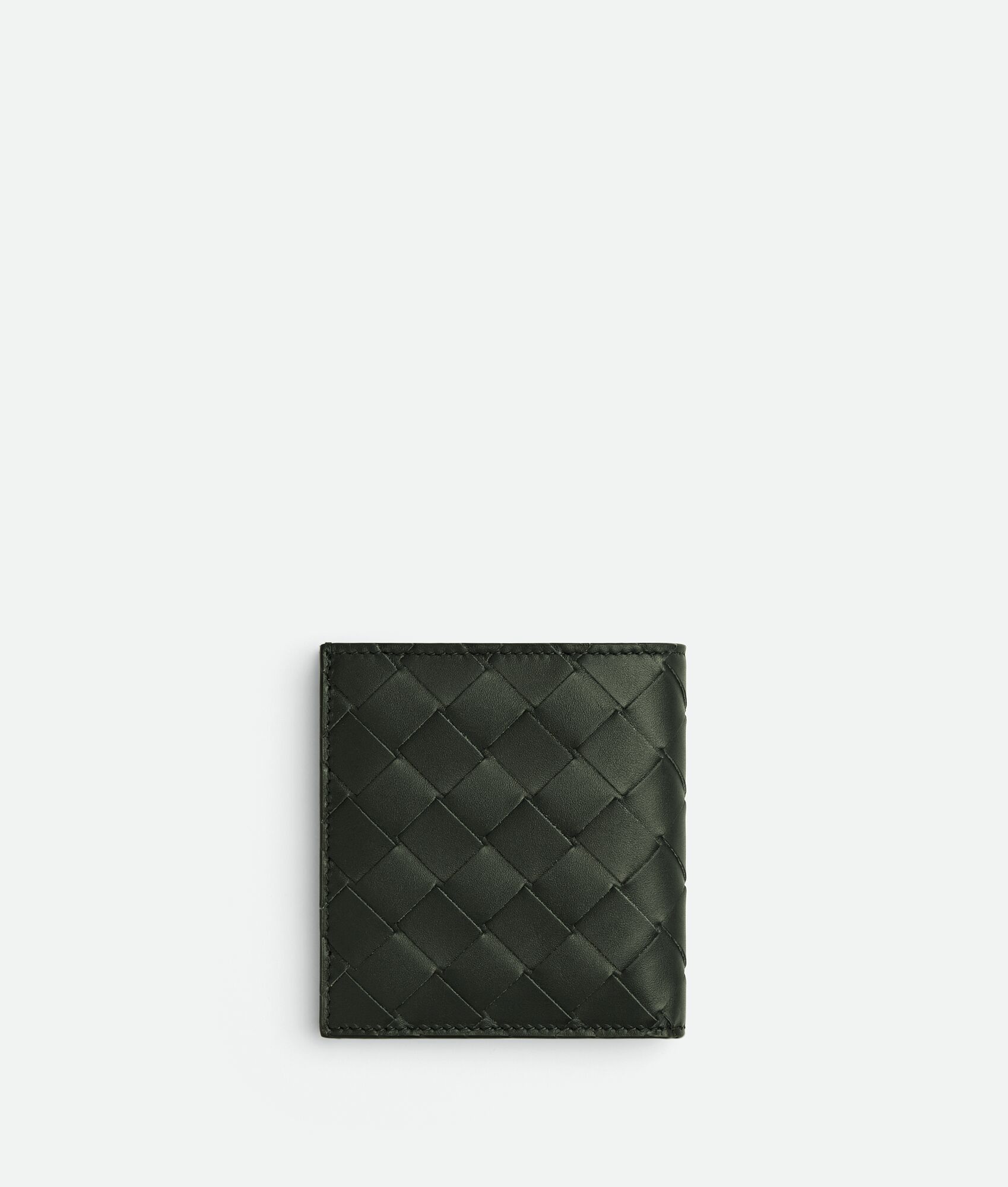 BOTTEGA VENETA Intrecciato编织双折薄钱包