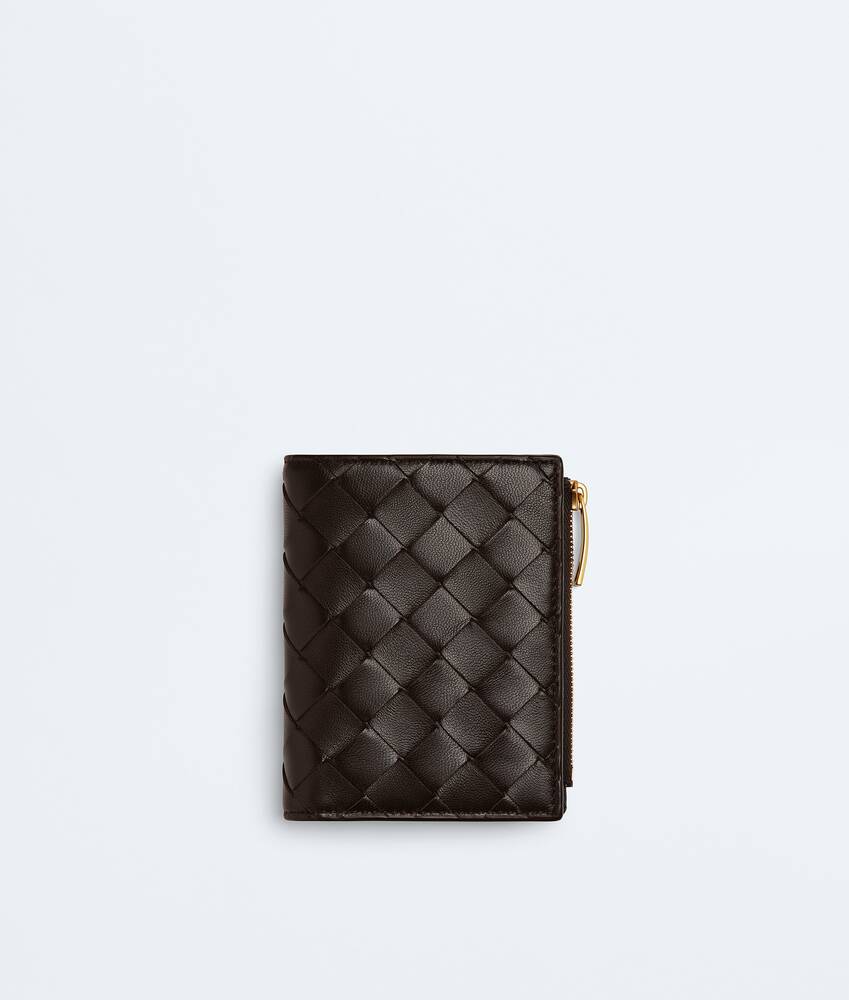 BOTTEGA VENETA 小号Intrecciato编织双折钱包