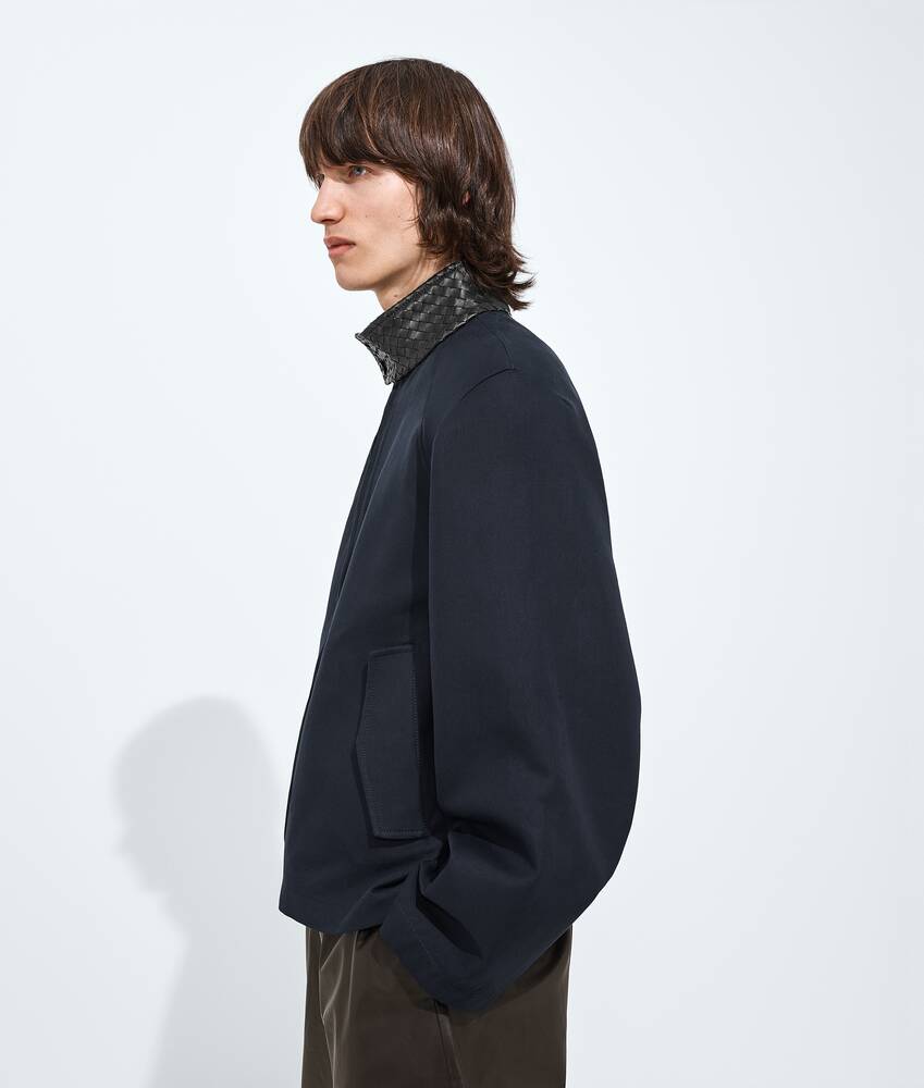 BOTTEGA VENETA 棉质华达呢哈灵顿夹克