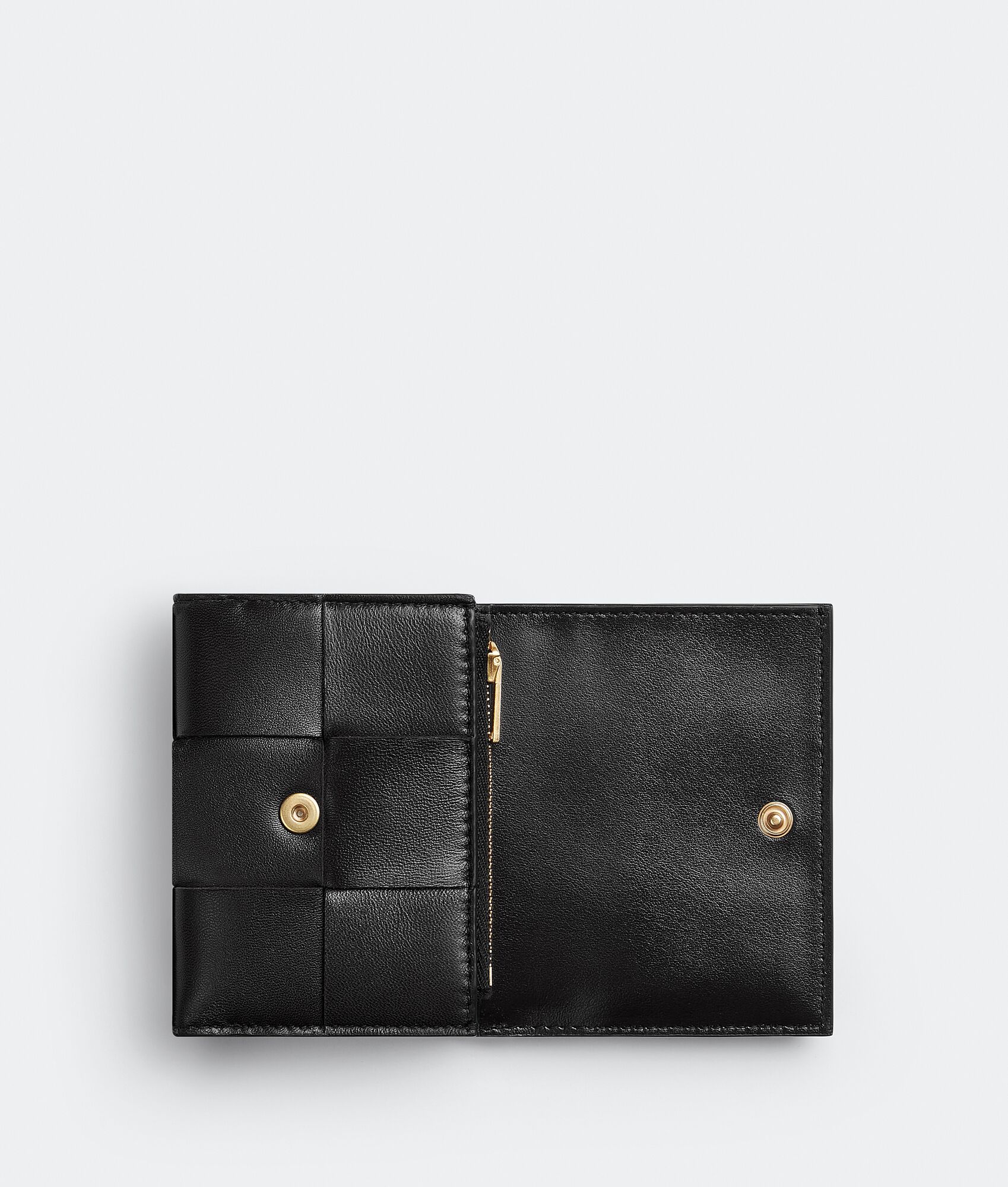 BOTTEGA VENETA Cassette三折拉链钱包