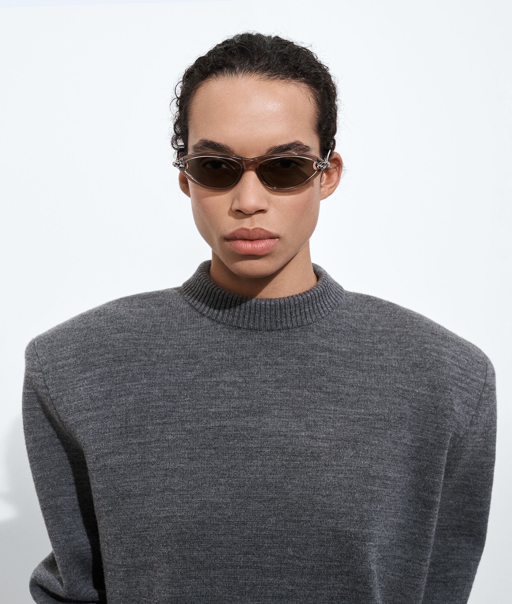 BOTTEGA VENETA Knot猫眼形太阳眼镜