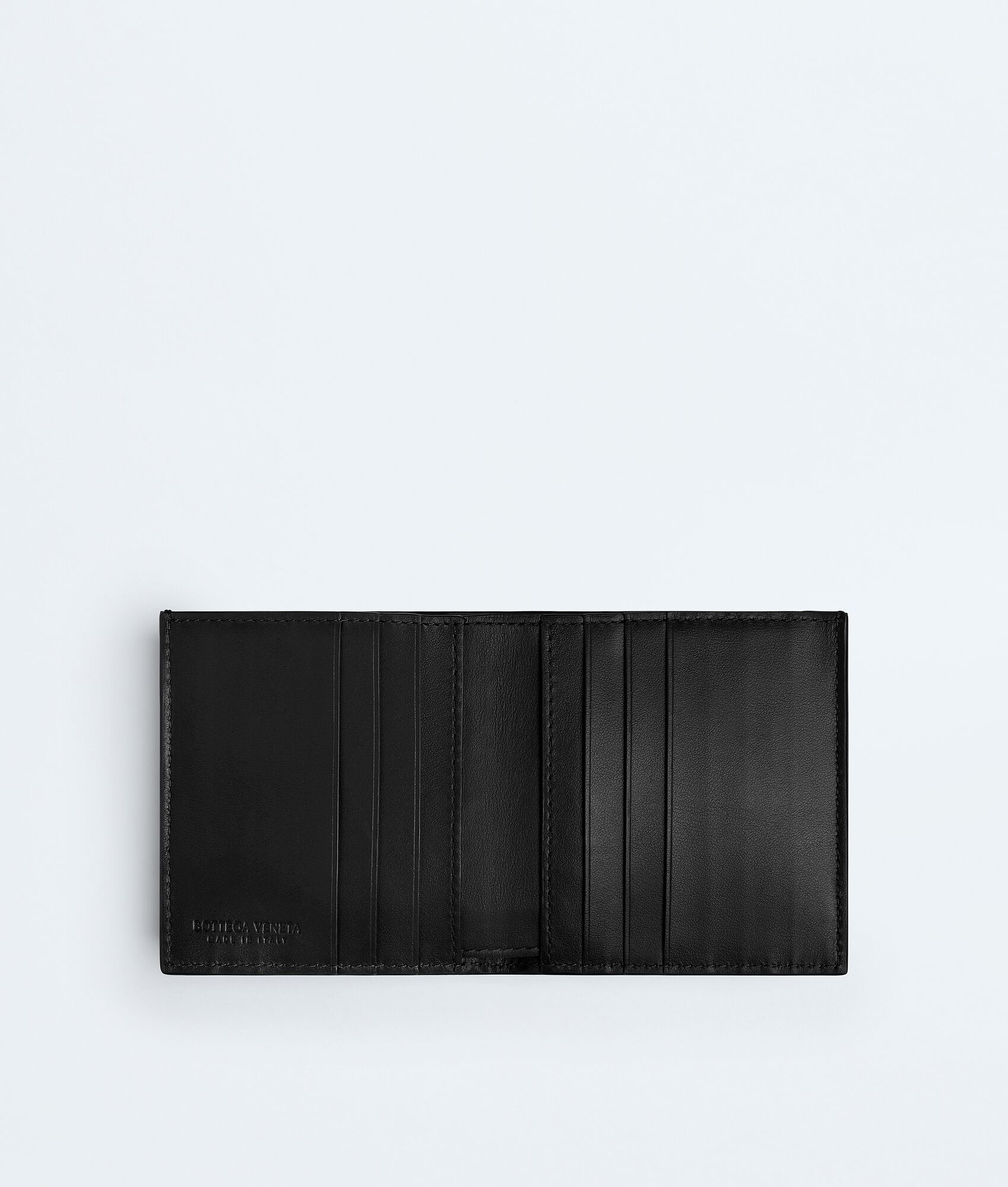 BOTTEGA VENETA Intrecciato编织双折薄钱包