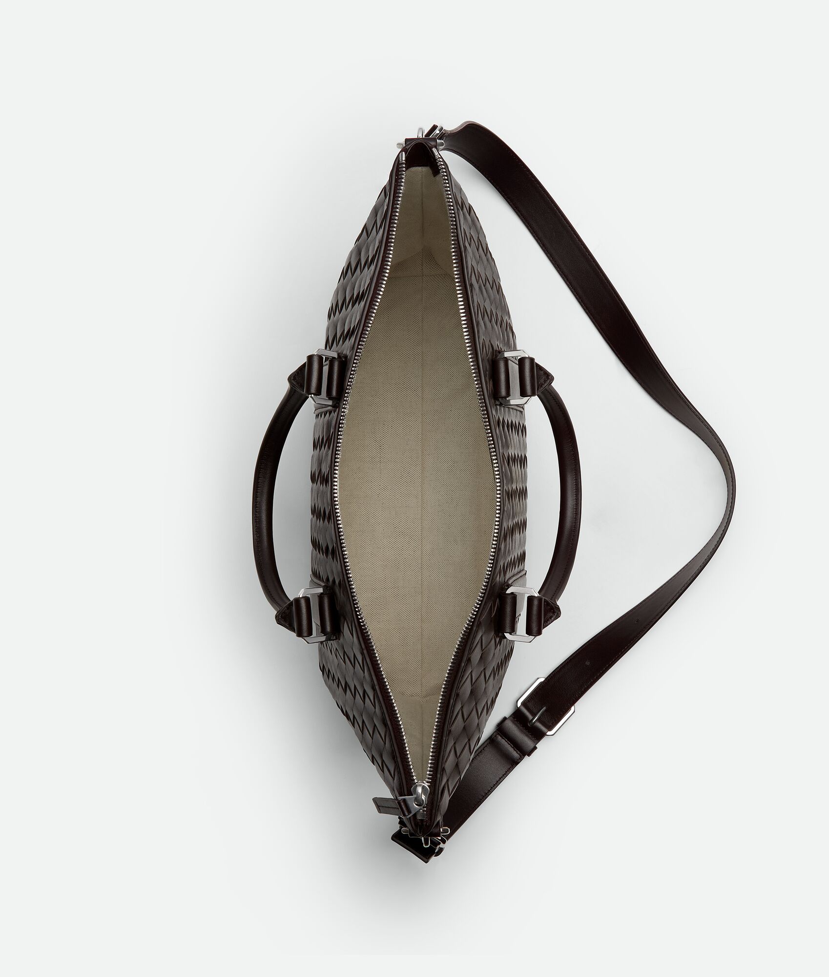 BOTTEGA VENETA Intrecciato编织柔软公文包