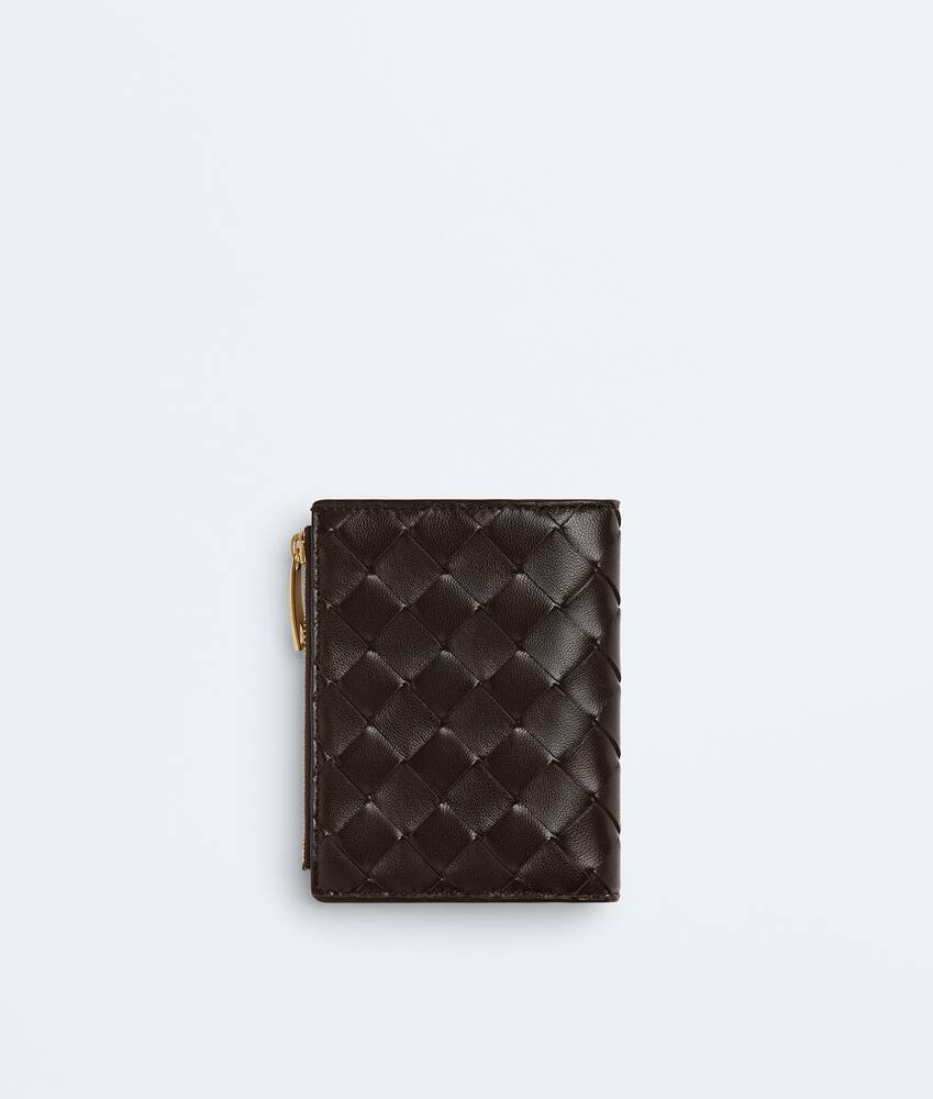 BOTTEGA VENETA 小号Intrecciato编织双折钱包