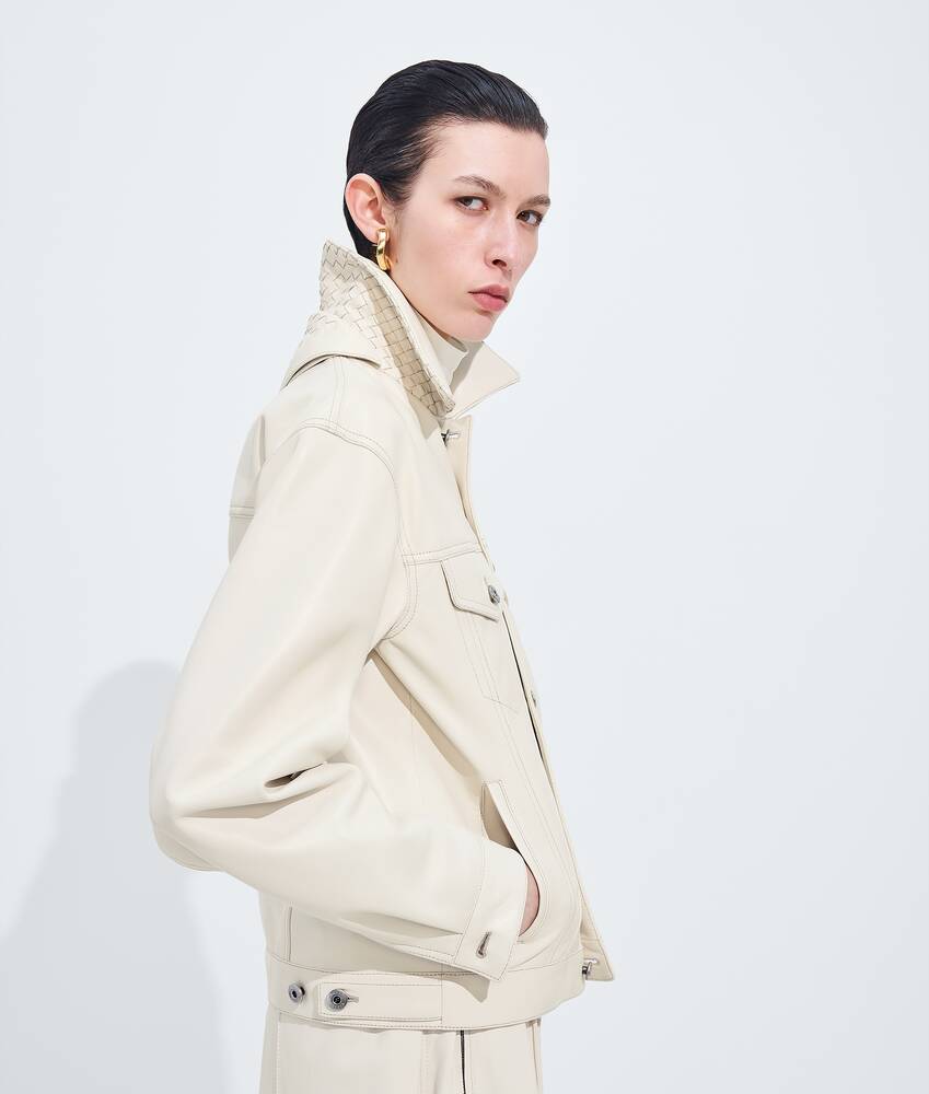 BOTTEGA VENETA 半亮面皮革夹克