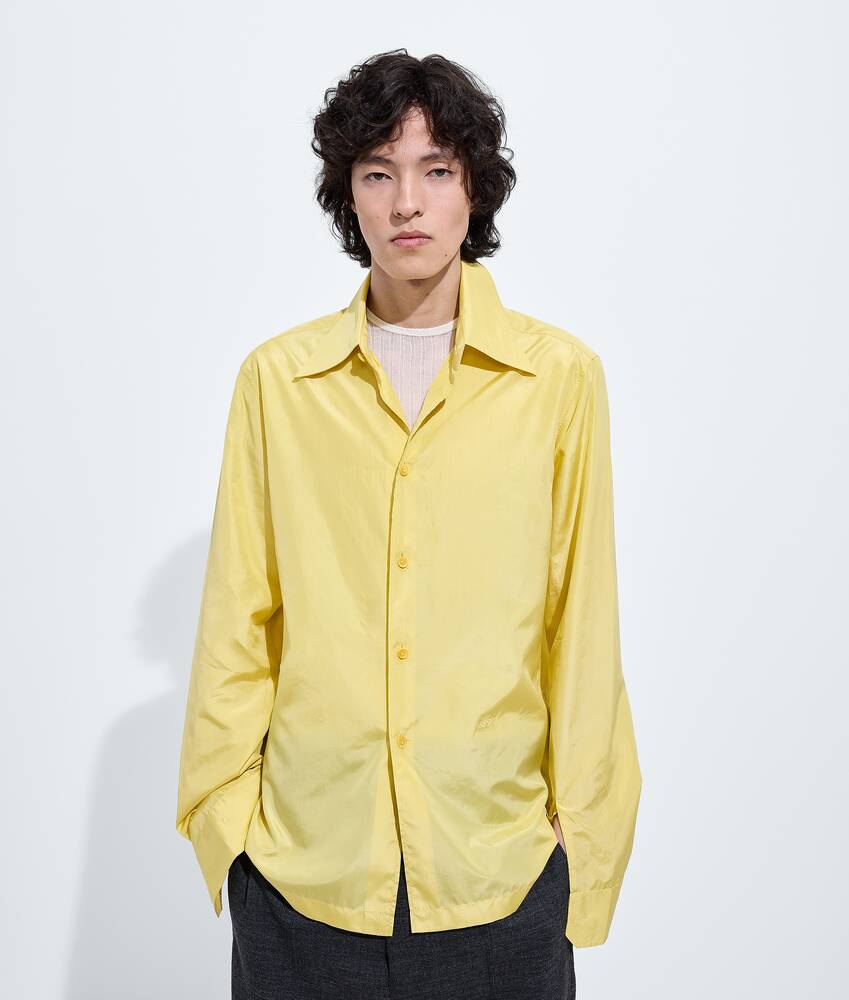 BOTTEGA VENETA 桑蚕丝塔夫绸衬衫