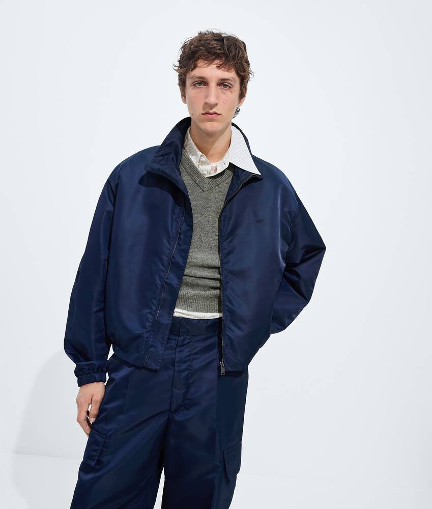 BOTTEGA VENETA 丝缎质感尼龙束腰夹克