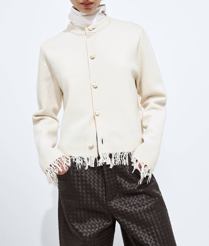 BOTTEGA VENETA 羊毛毡开衫