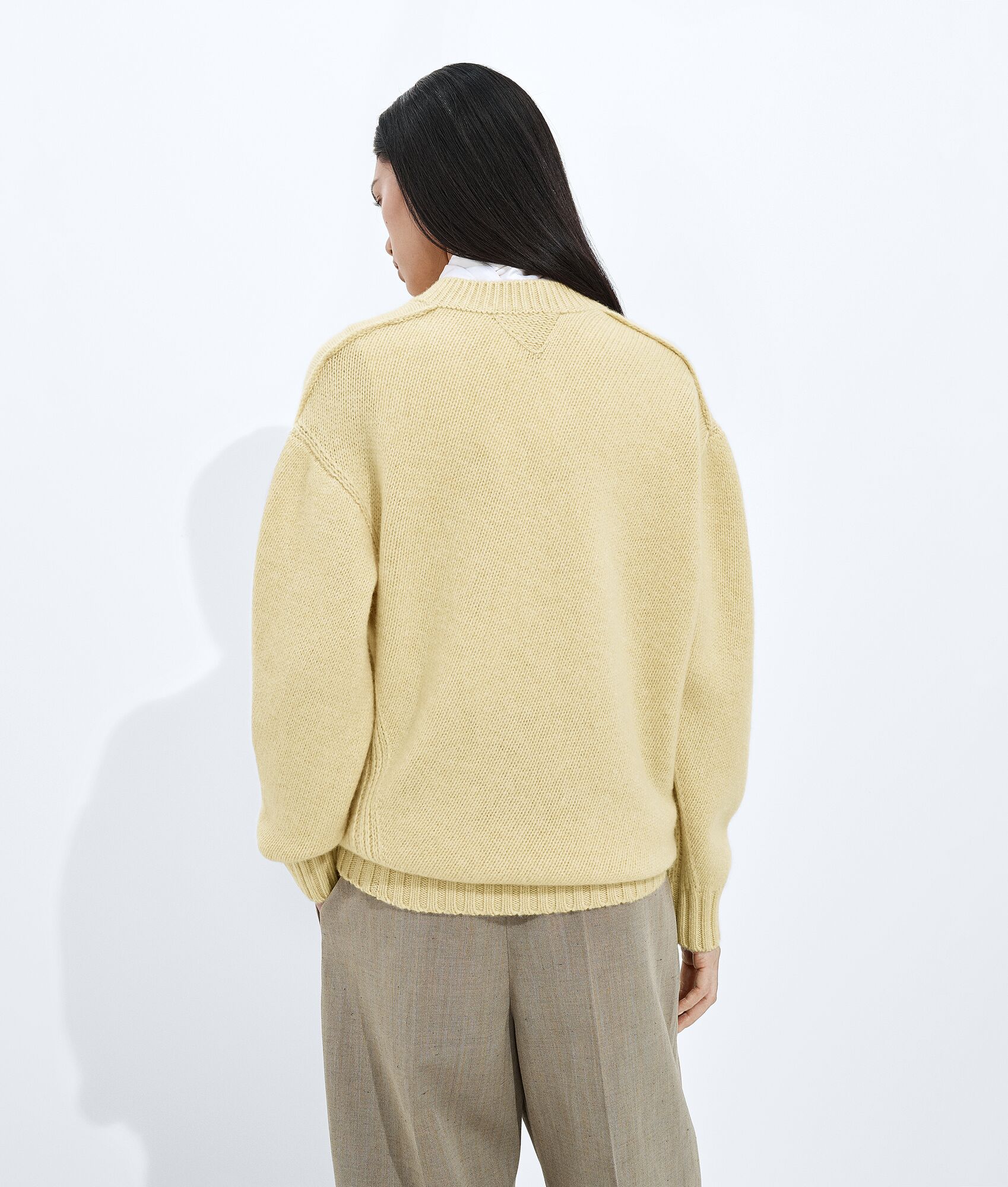 BOTTEGA VENETA 山羊绒扭结针织衫