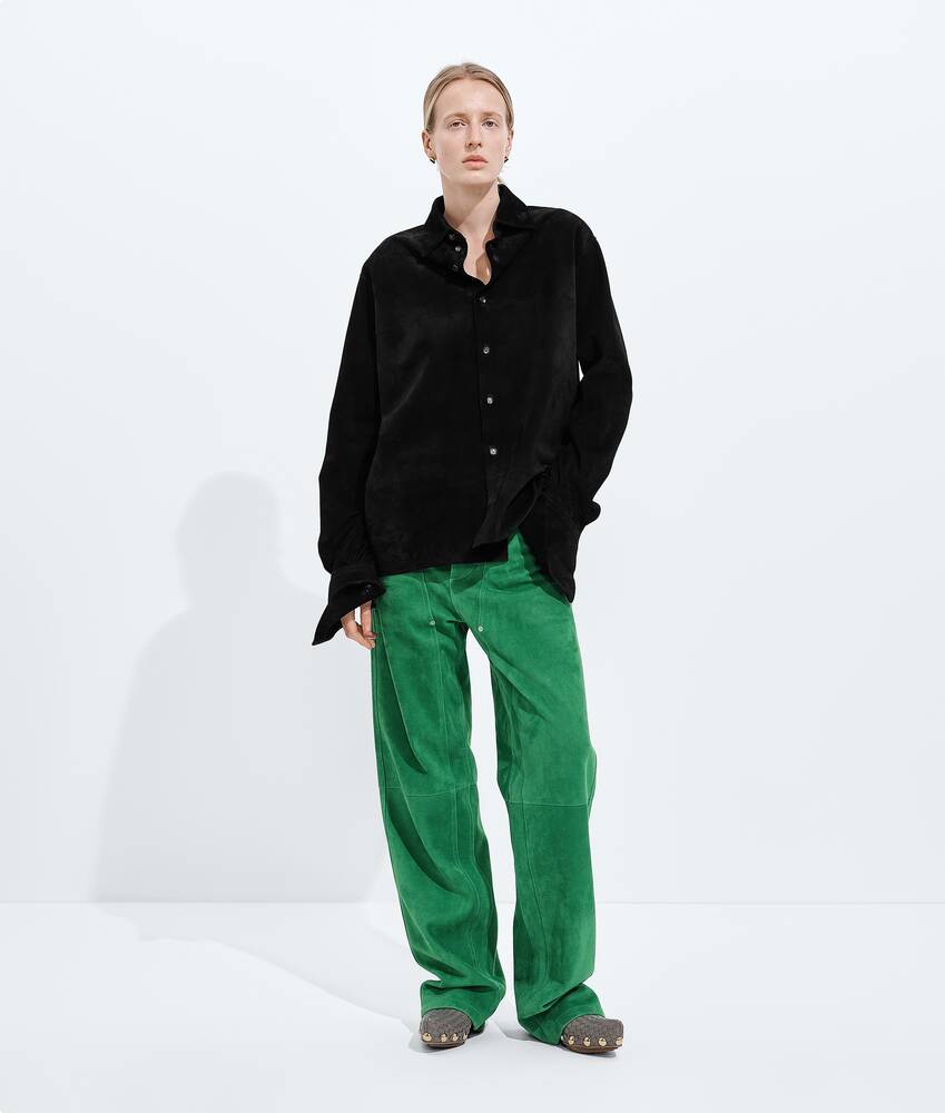 BOTTEGA VENETA 绒面革衬衫