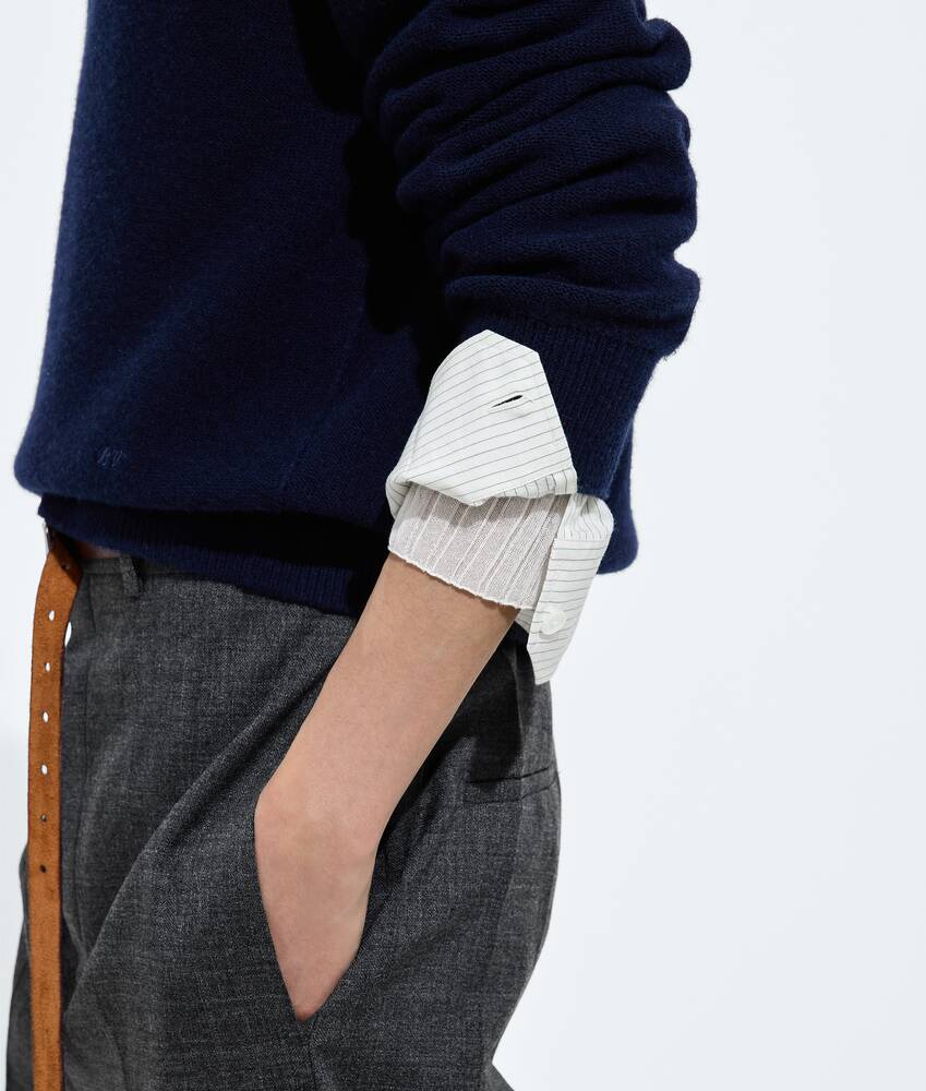 BOTTEGA VENETA 羊毛Polo针织衫