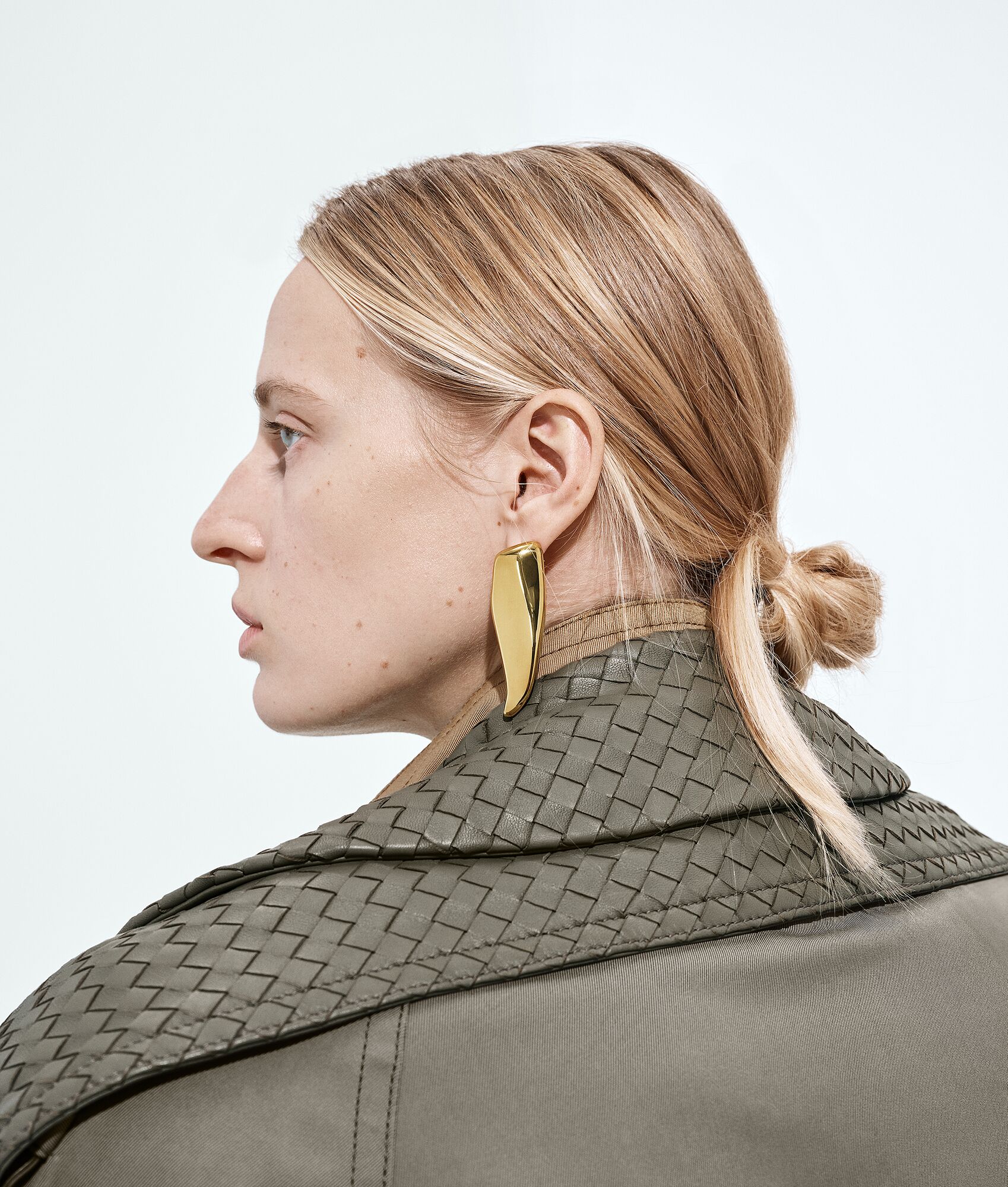 BOTTEGA VENETA 大号Prisma耳环