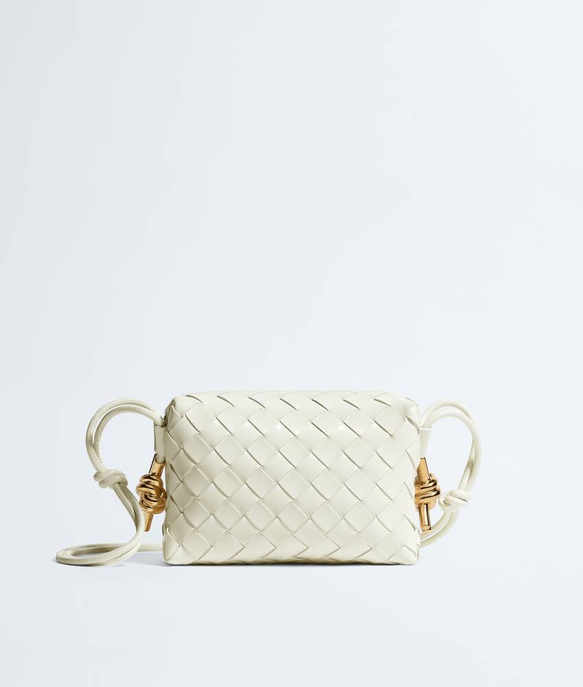 BOTTEGA VENETA Loop迷你金属扭结斜挎包