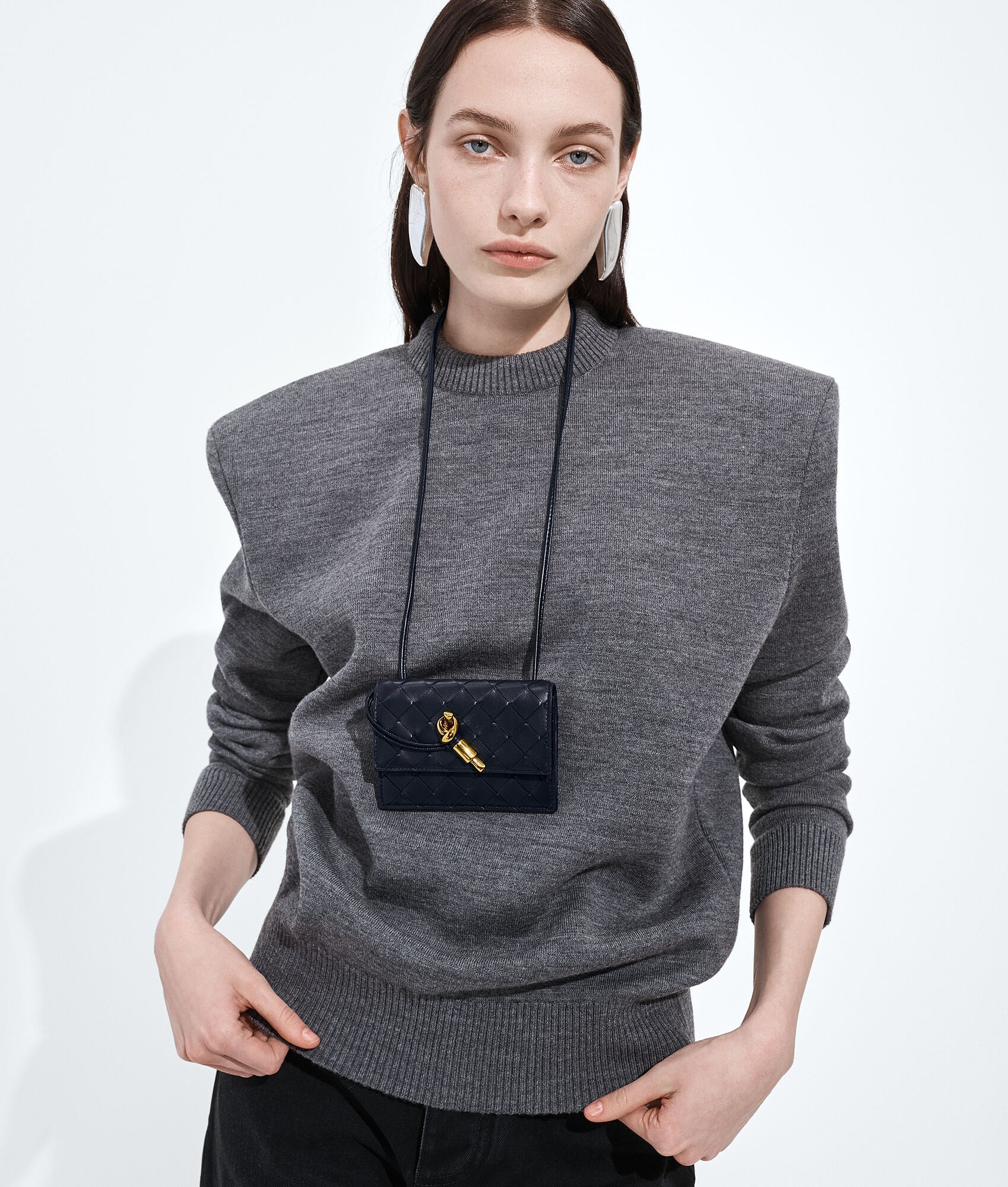 BOTTEGA VENETA Andiamo证件卡包