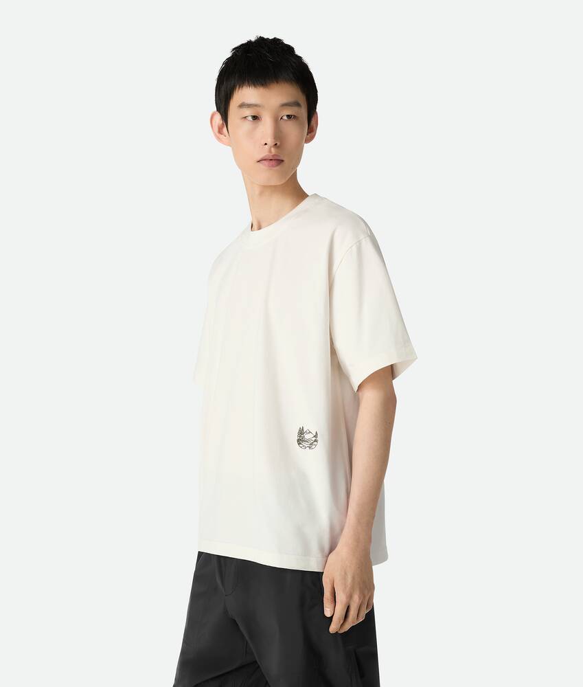 BOTTEGA VENETA 皮马棉针织T恤
